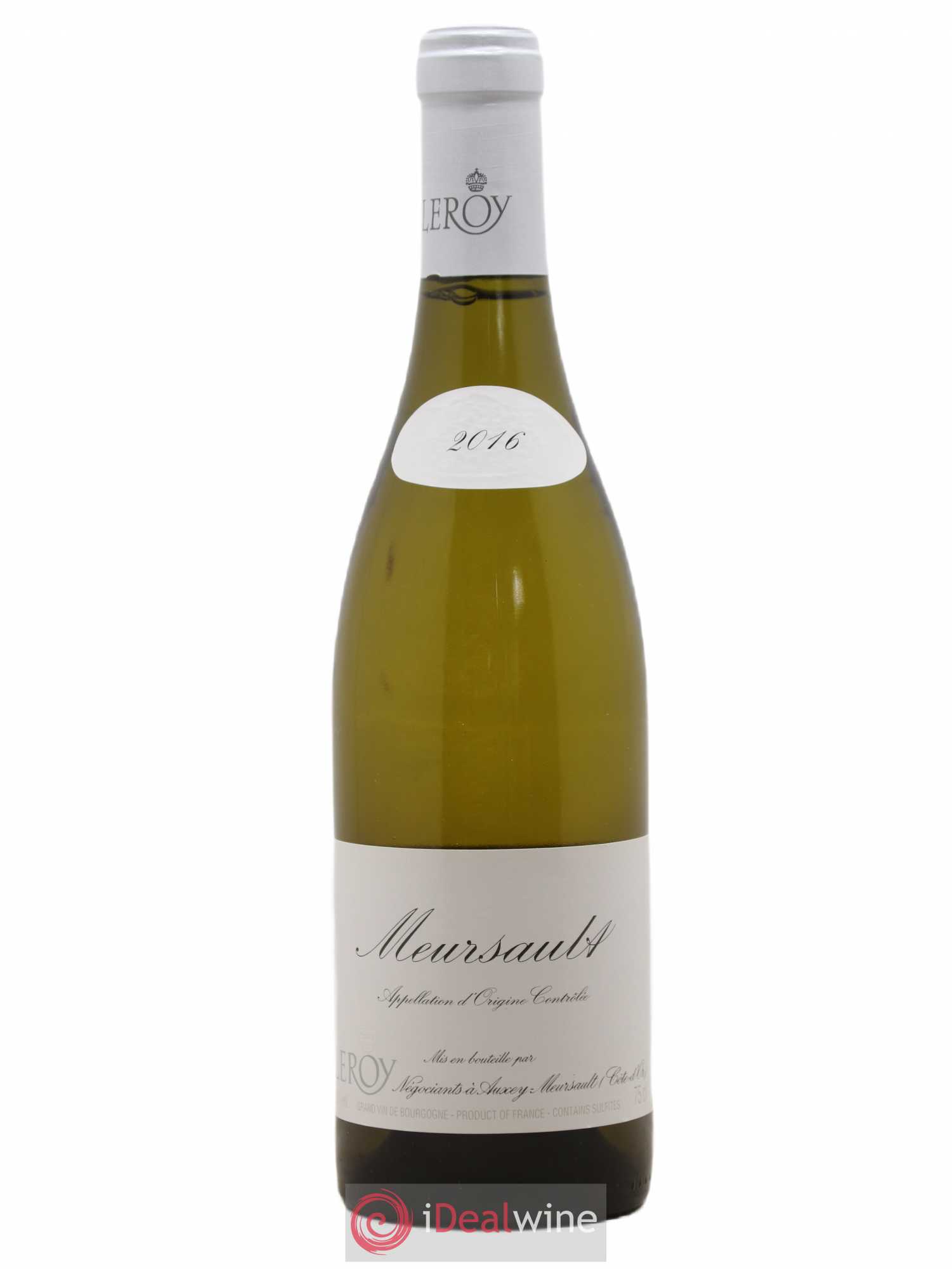 Meursault Leroy SA 2016 - Lot de 1 bouteille - 0
