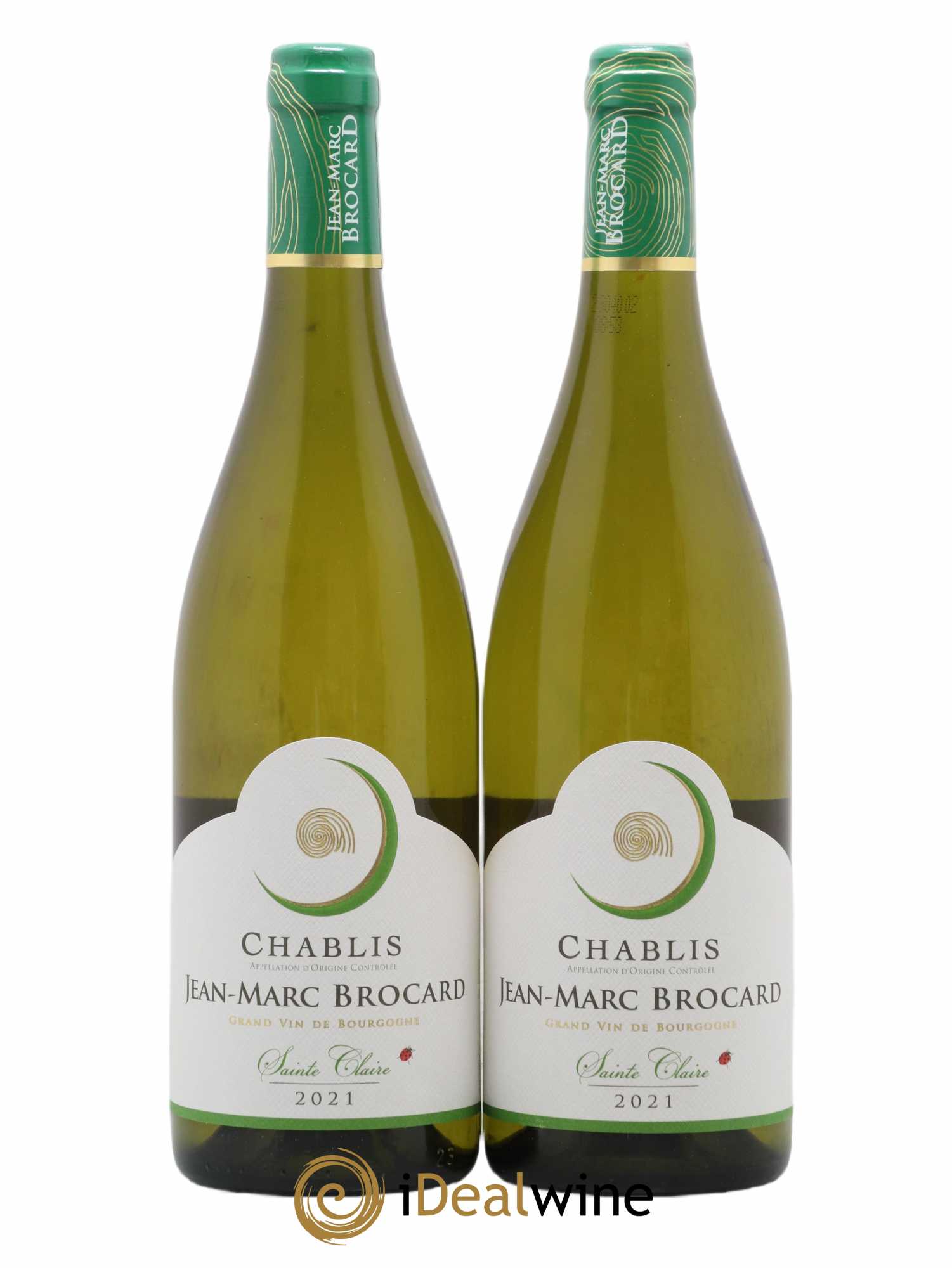 Chablis Jean Marc Brocard 2021 - Lot de 2 bouteilles - 0