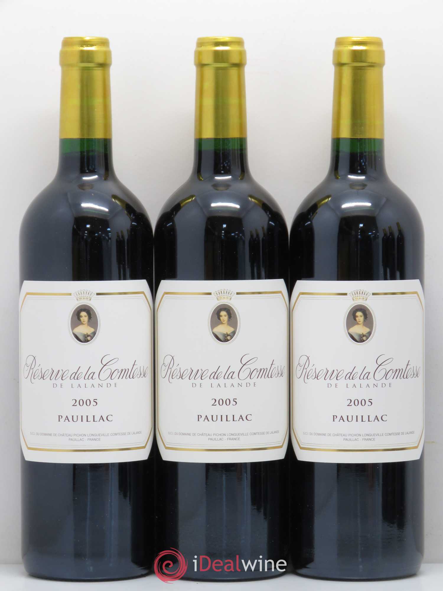 Réserve de la Comtesse Second Vin 2005 - Lot de 6 bouteilles - 1