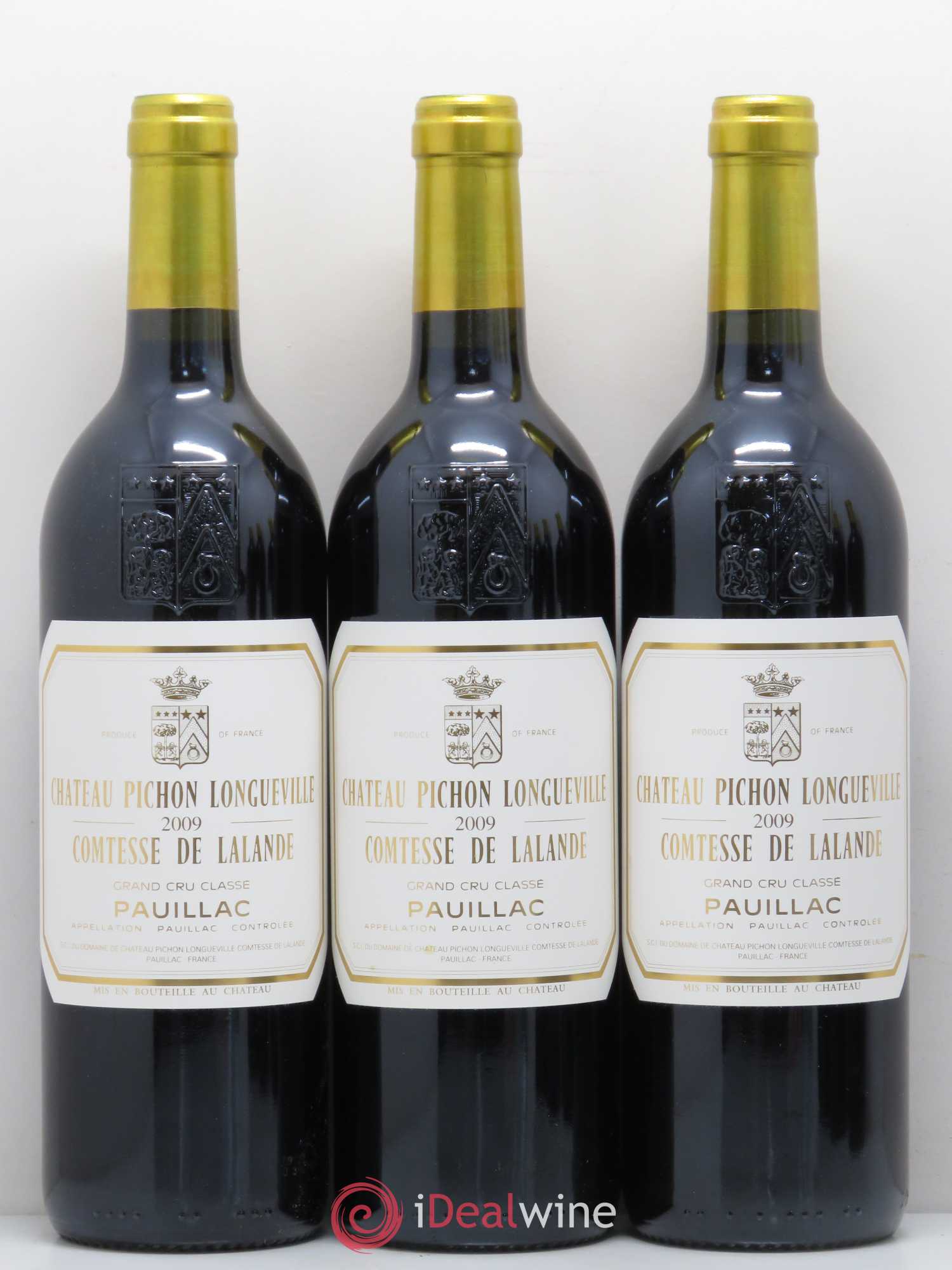 Château Pichon Longueville Comtesse de Lalande 2ème Grand Cru Classé 2009 - Lot de 6 bouteilles - 1