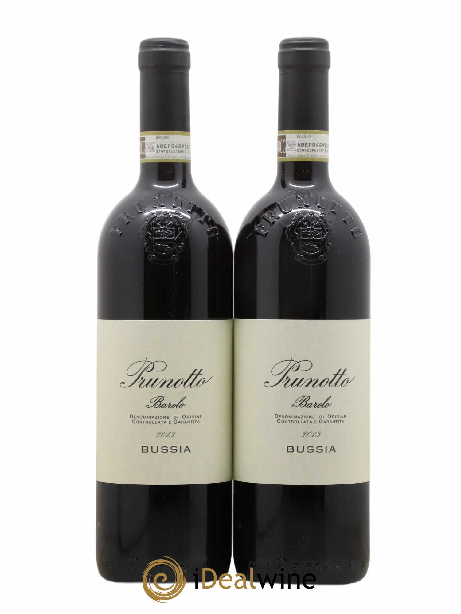 Barolo DOCG Riserva Bussia Prunotto - Marchesi Antinori 2013 - Lot de 2 bouteilles - 0