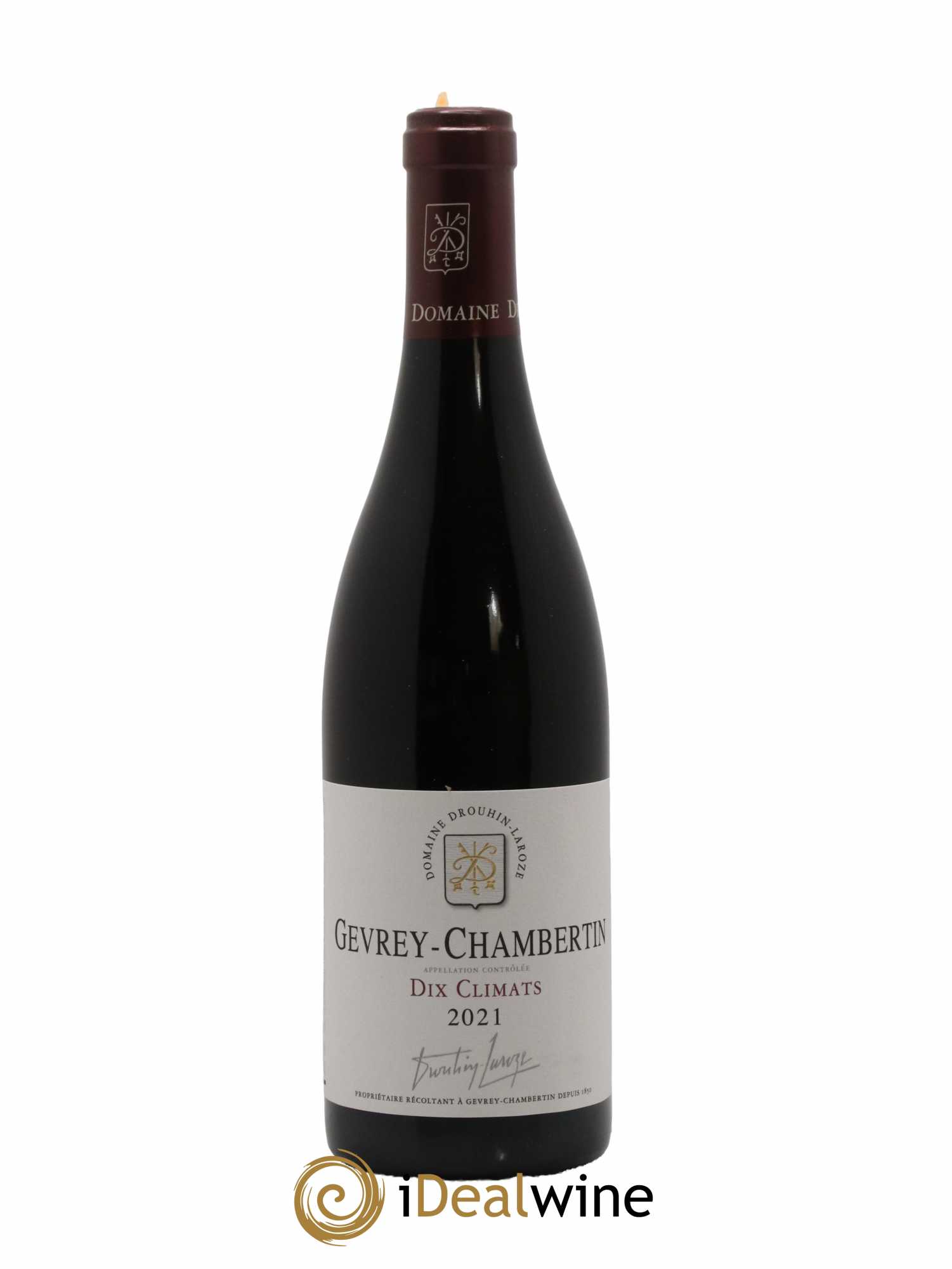 Gevrey-Chambertin Dix Climats Domaine Drouhin-Laroze 2021 - Lot de 1 bouteille - 0