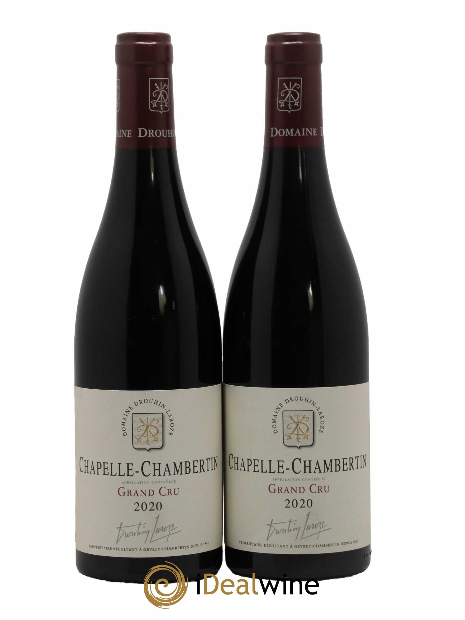 Chapelle-Chambertin Grand Cru Domaine Drouhin-Laroze 2020 - Lot de 2 bouteilles - 0