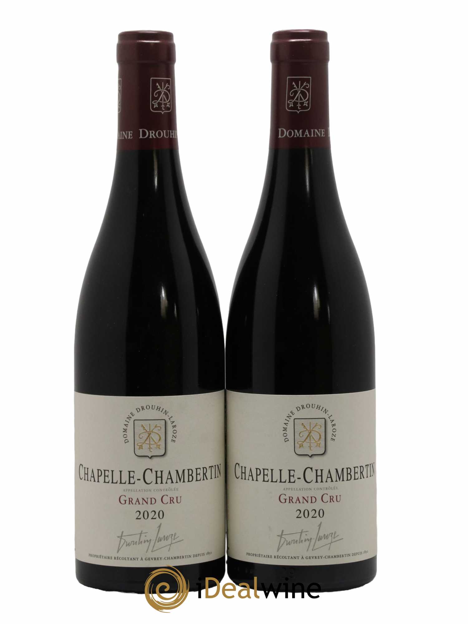 Chapelle-Chambertin Grand Cru Domaine Drouhin-Laroze 2020 - Lot de 2 bouteilles - 0