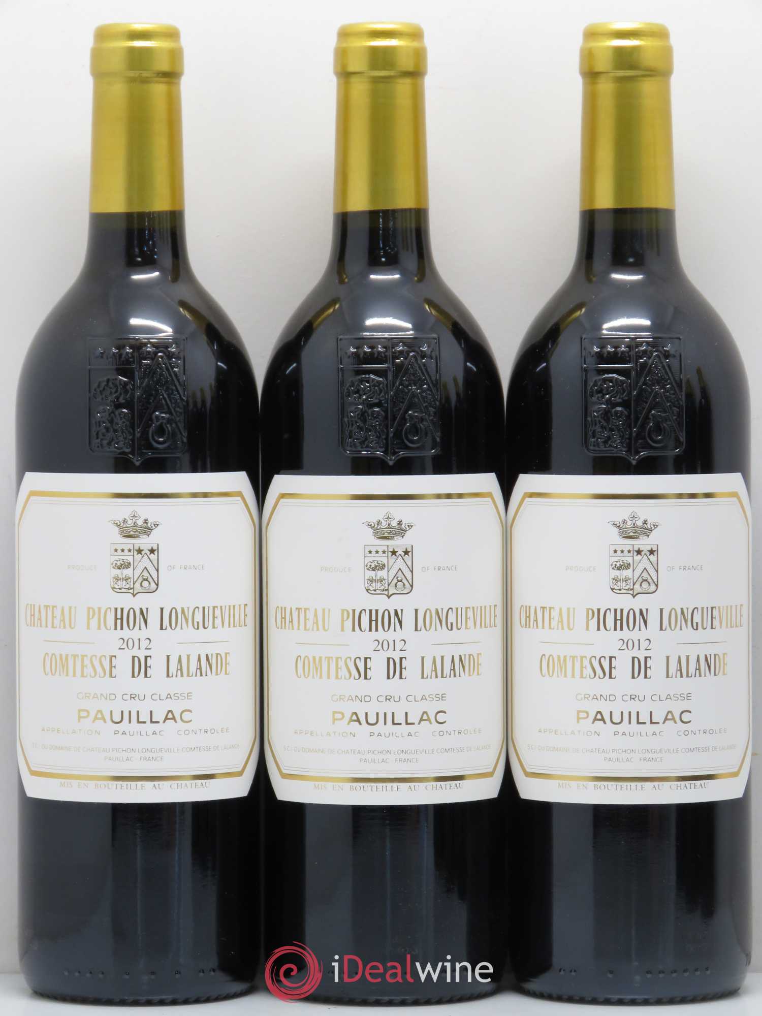 Château Pichon Longueville Comtesse de Lalande 2ème Grand Cru Classé 2012 - Lot de 6 bouteilles - 1