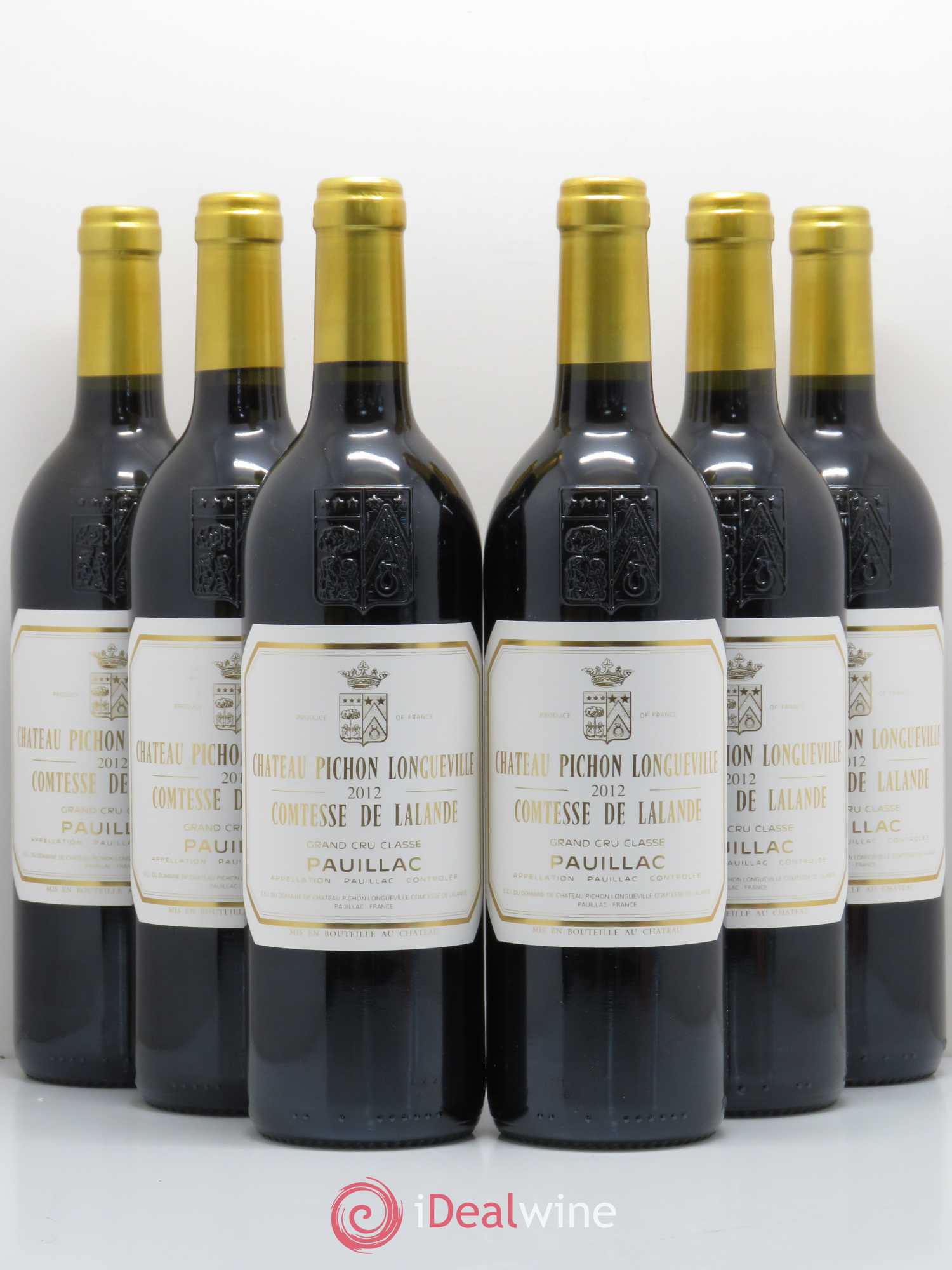 Château Pichon Longueville Comtesse de Lalande 2ème Grand Cru Classé 2012 - Lot de 6 bouteilles - 0