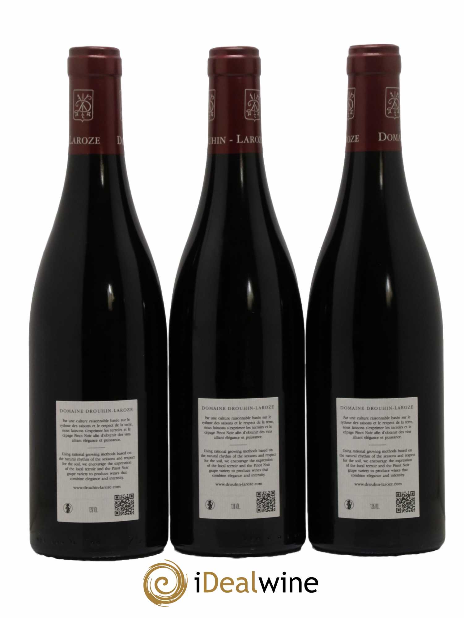Chambertin Clos de Bèze Grand Cru Domaine Drouhin-Laroze  2020 - Lot de 3 bouteilles - 1