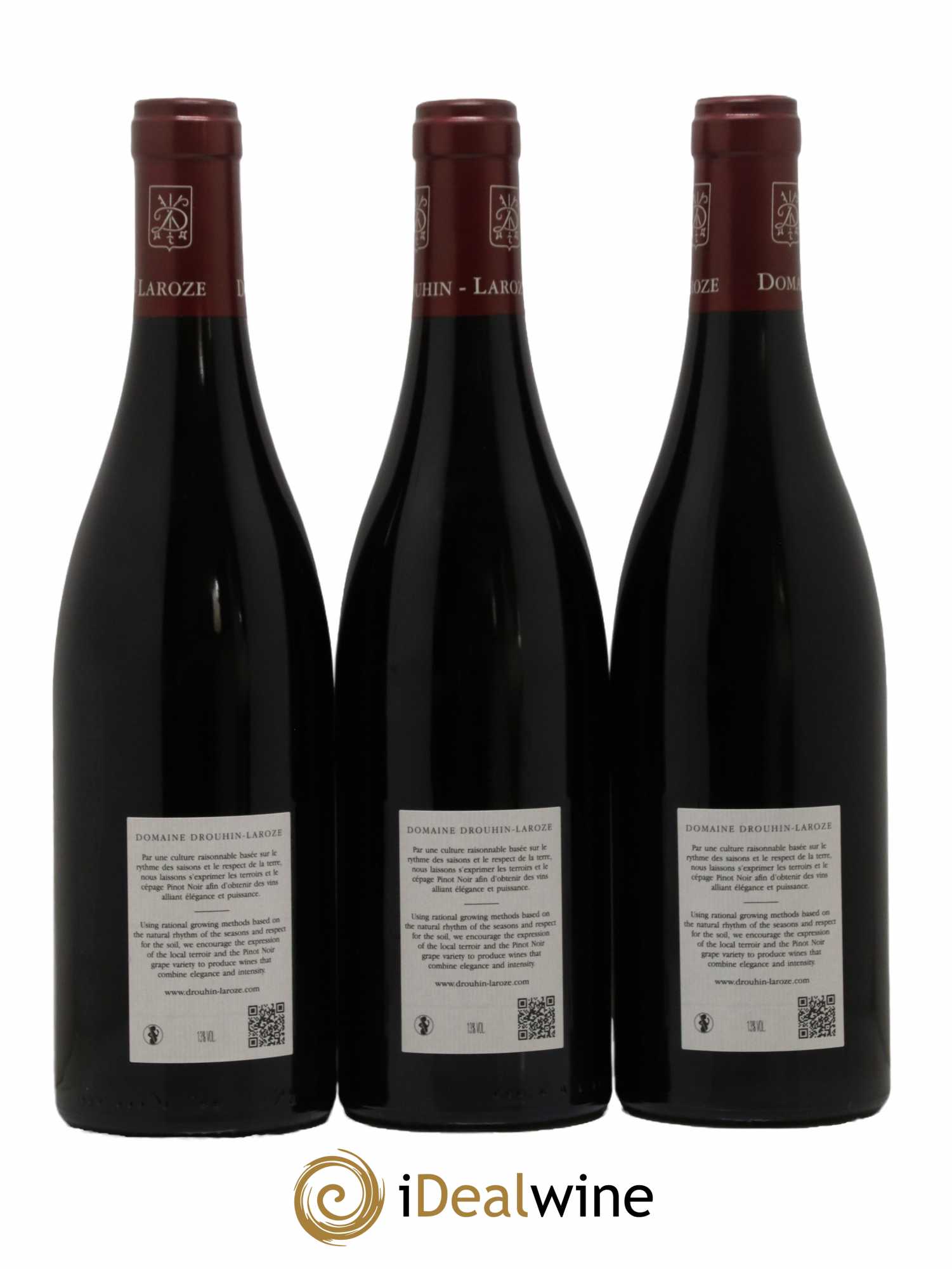 Chambertin Clos de Bèze Grand Cru Domaine Drouhin-Laroze 2020 - Lot de 3 bouteilles - 1