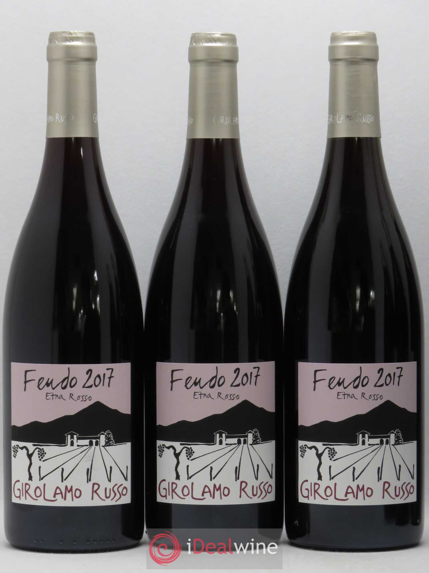 IGT Sicile DOC Etna Rosso Feudo Girolamo Russo 2017 - Posten von 6 Flaschen - 1