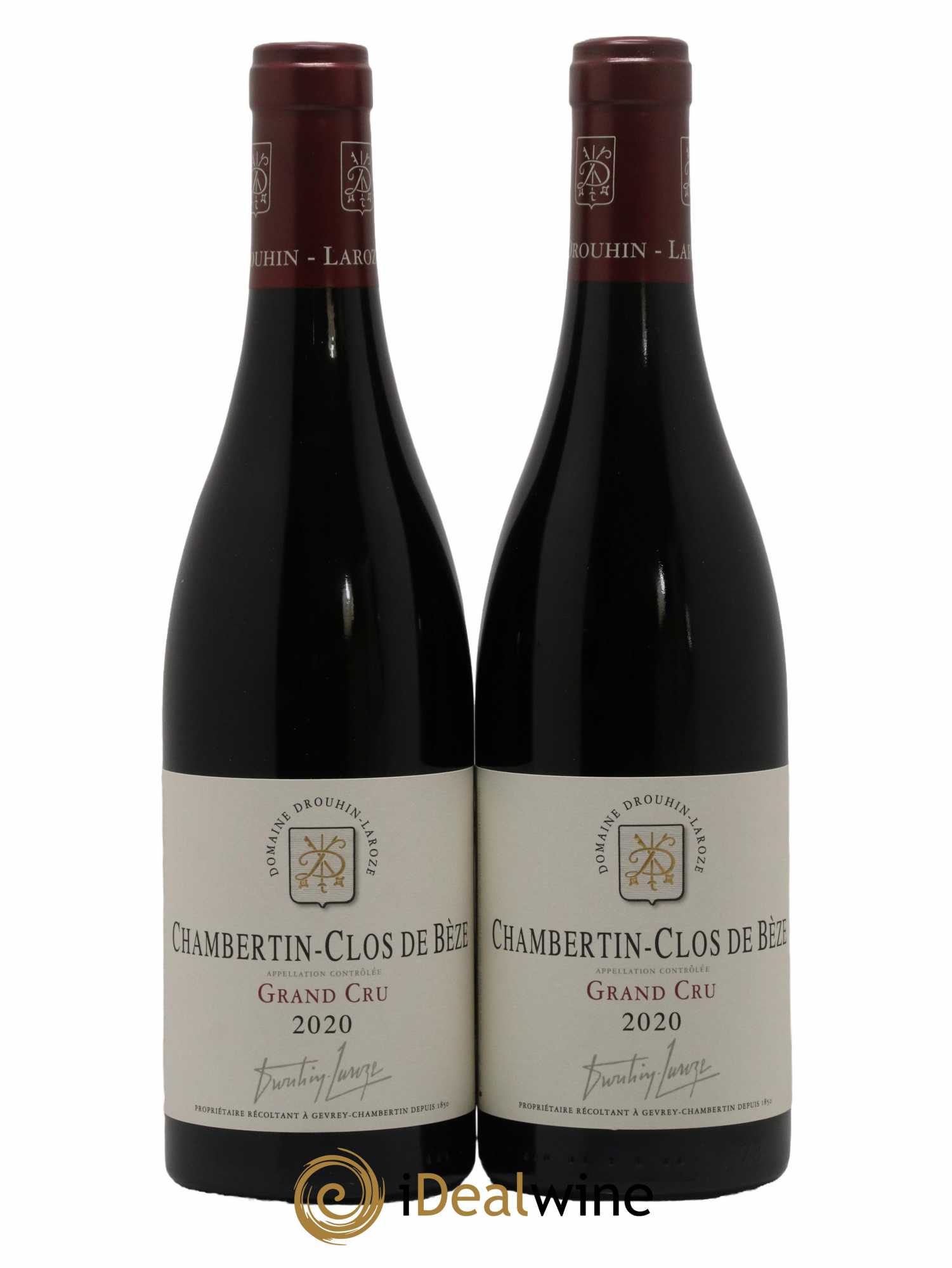 Chambertin Clos de Bèze Grand Cru Domaine Drouhin-Laroze 2020 - Lot de 2 bouteilles - 0