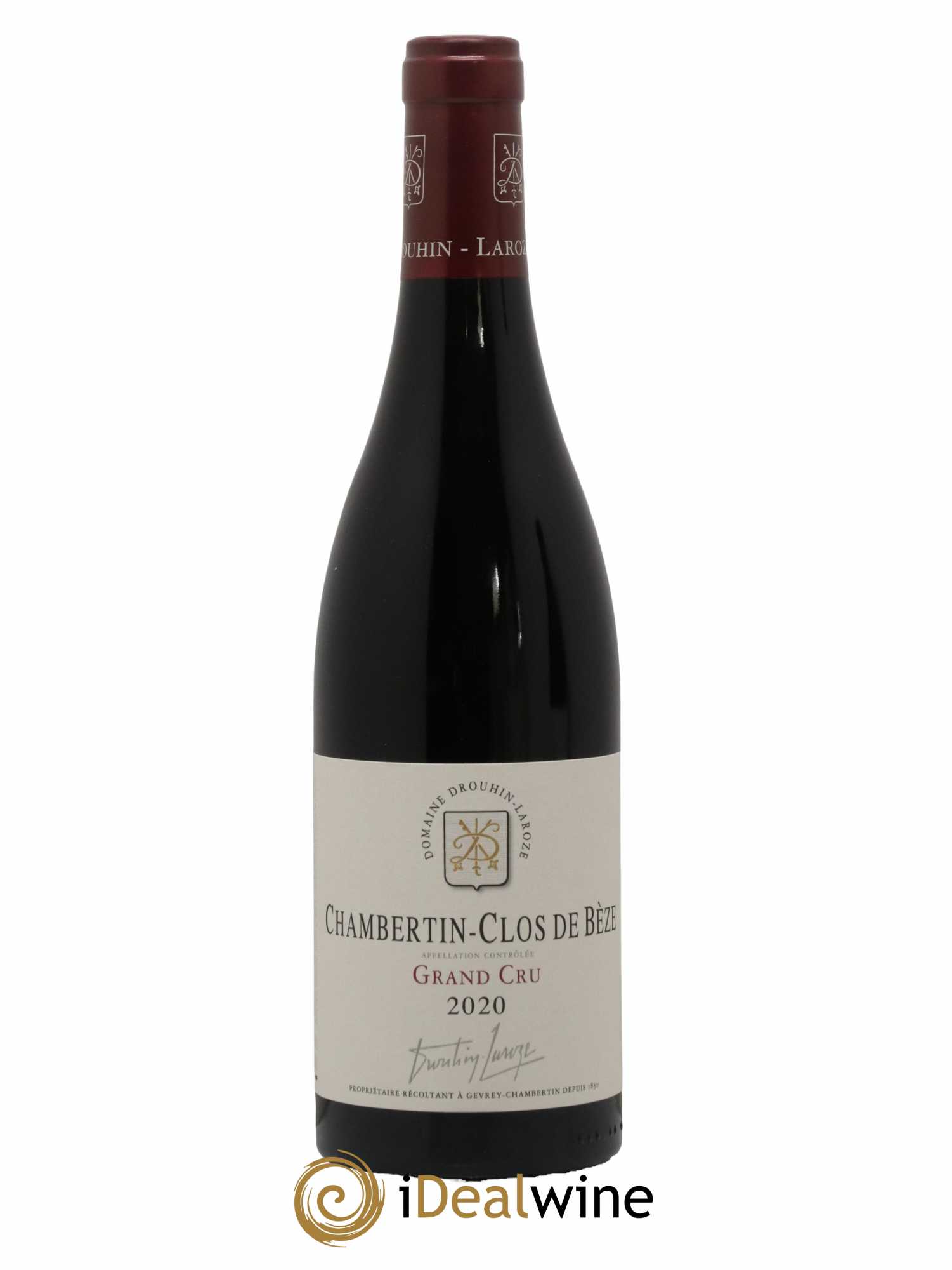 Chambertin Clos de Bèze Grand Cru Domaine Drouhin-Laroze 2020 - Lot de 1 bouteille - 0