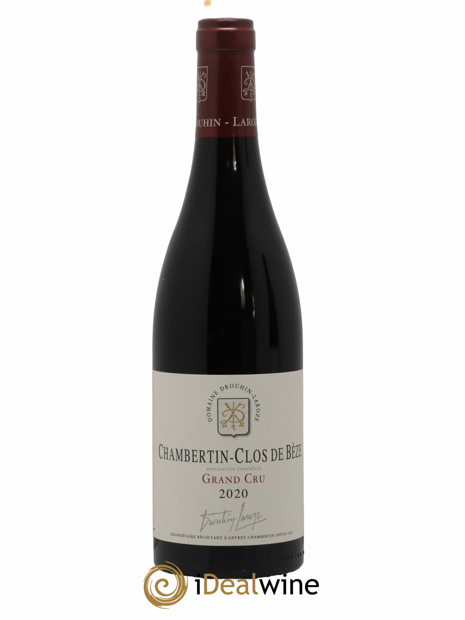 Chambertin Clos de Bèze Grand Cru Domaine Drouhin-Laroze 2020 - Lot de 1 bouteille - 0