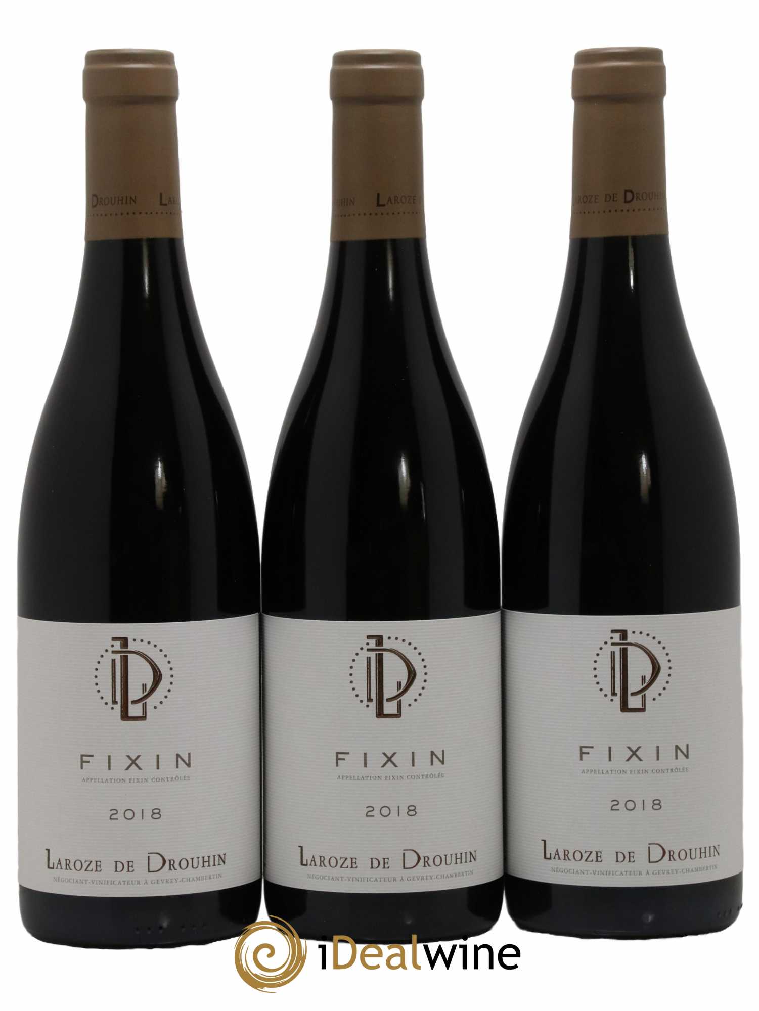 Fixin Laroze de Drouhin 2018 - Lot de 3 bouteilles - 0