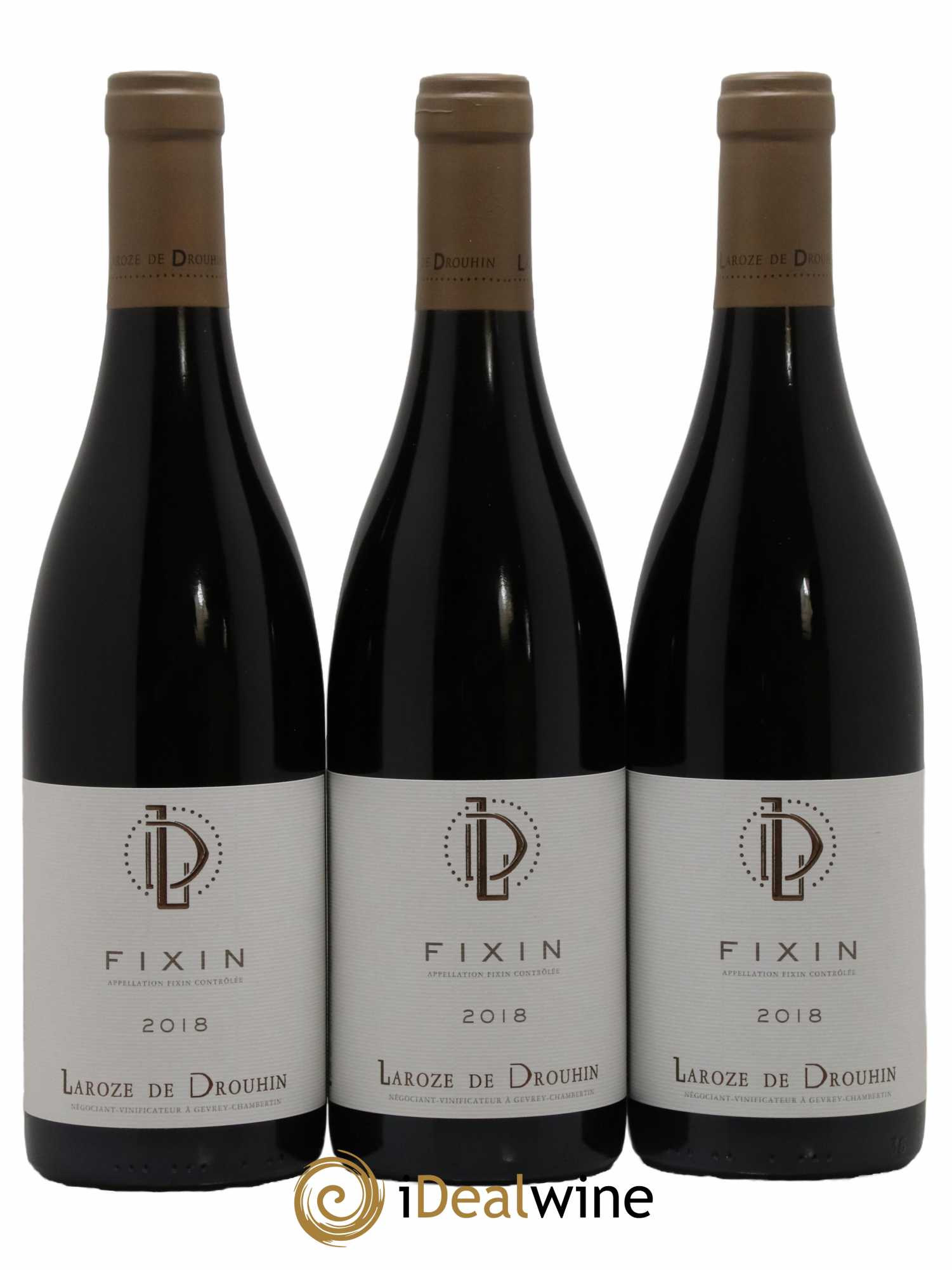 Fixin Laroze de Drouhin 2018 - Lot de 3 bouteilles - 0