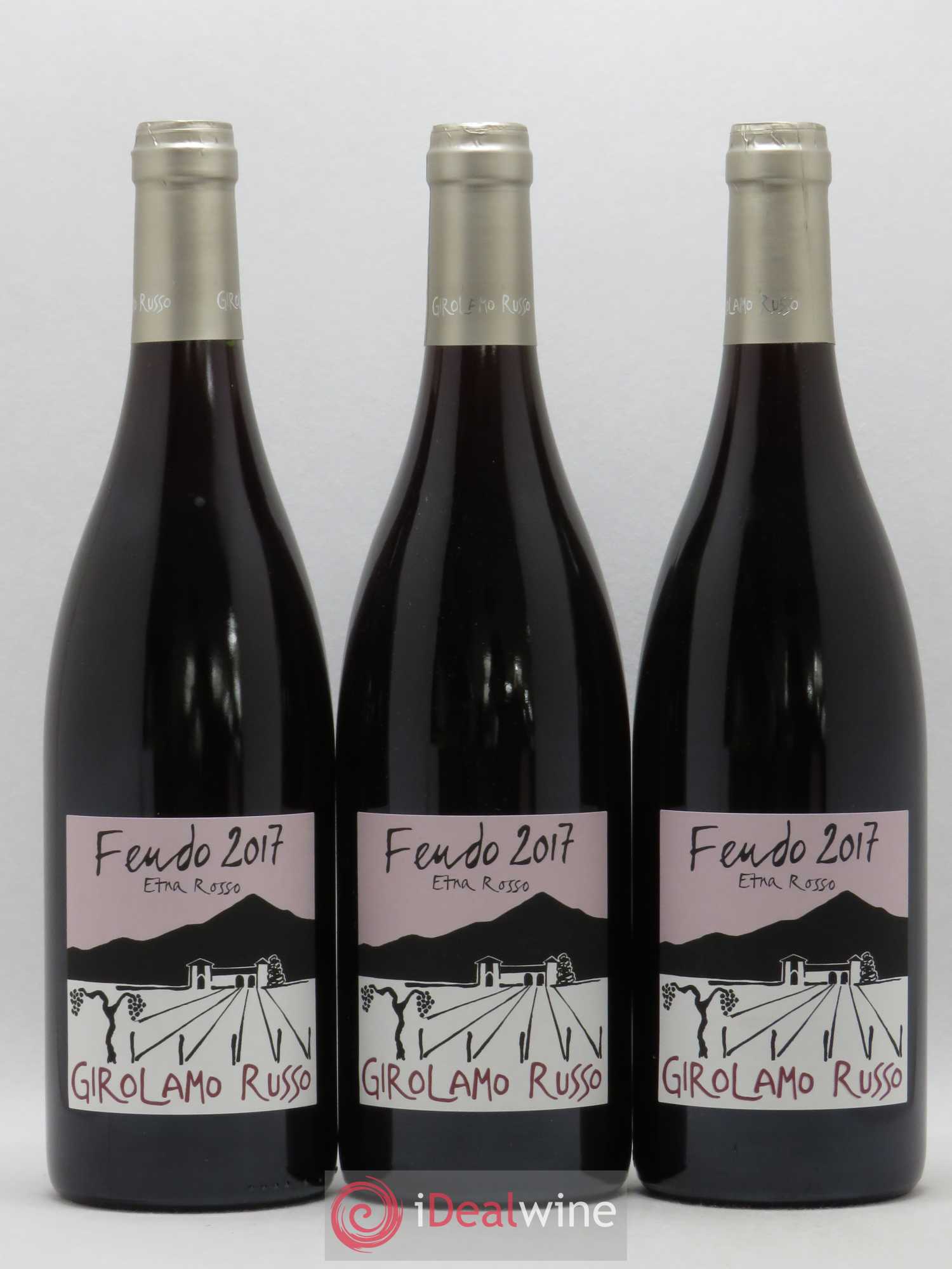 IGT Sicile DOC Etna Rosso Feudo Girolamo Russo 2017 - Posten von 3 Flaschen - 0