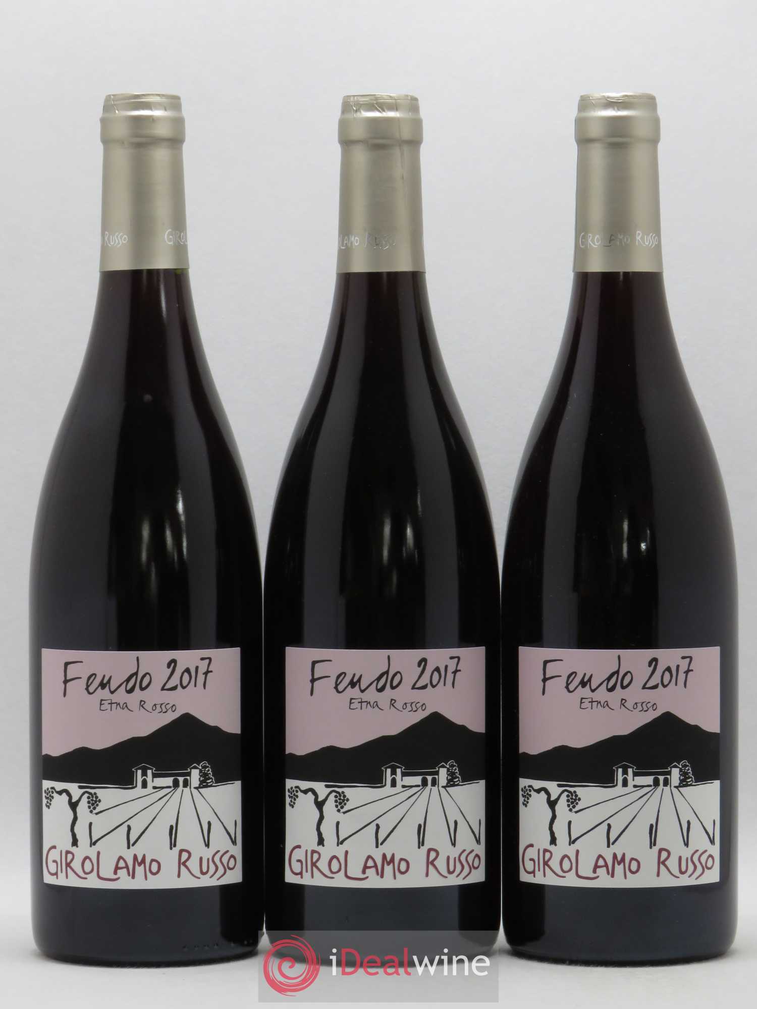 IGT Sicile DOC Etna Rosso Feudo Girolamo Russo 2017 - Posten von 3 Flaschen - 0