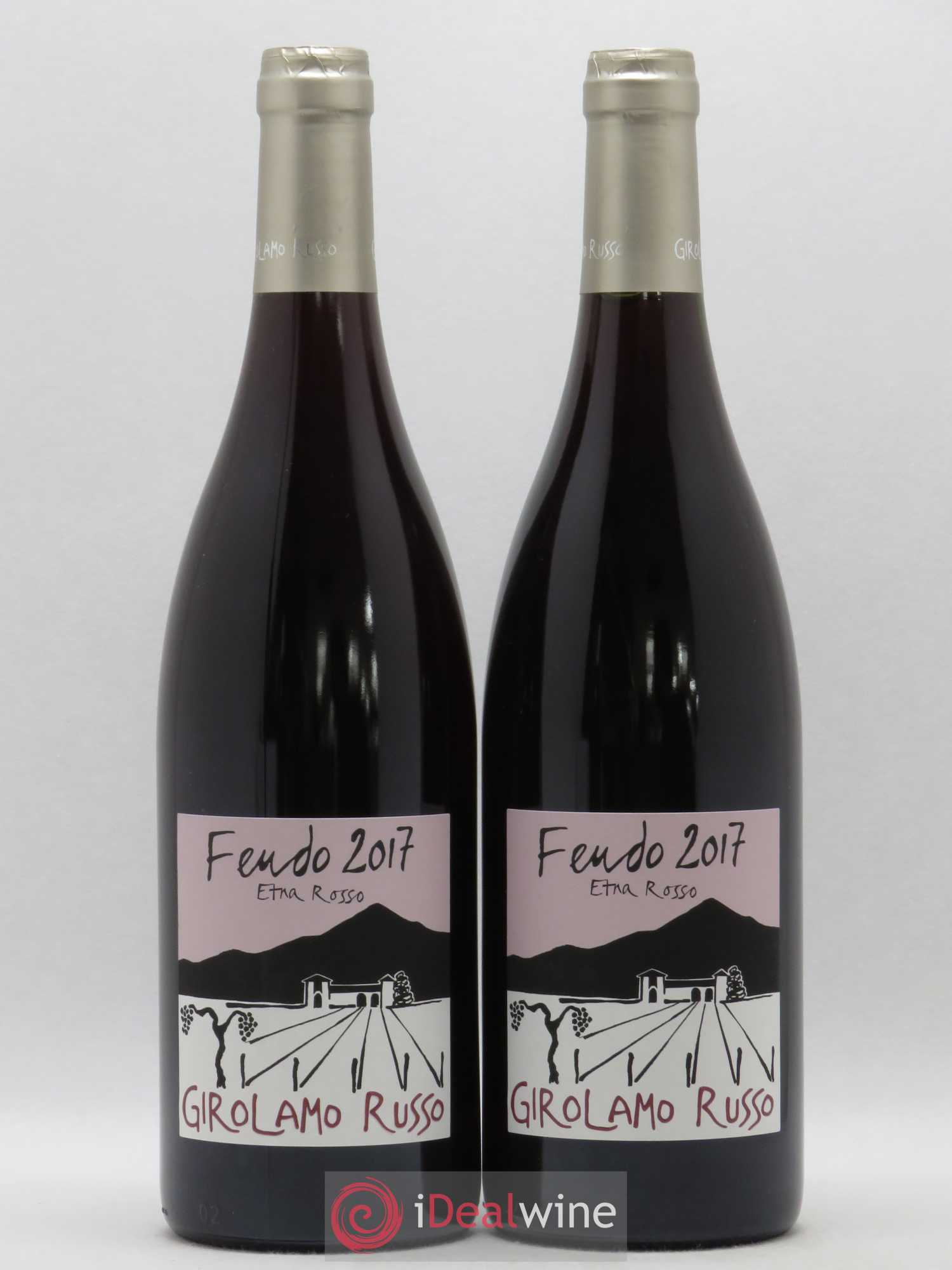 IGT Sicile DOC Etna Rosso Feudo Girolamo Russo 2017 - Posten von 2 Flaschen - 0