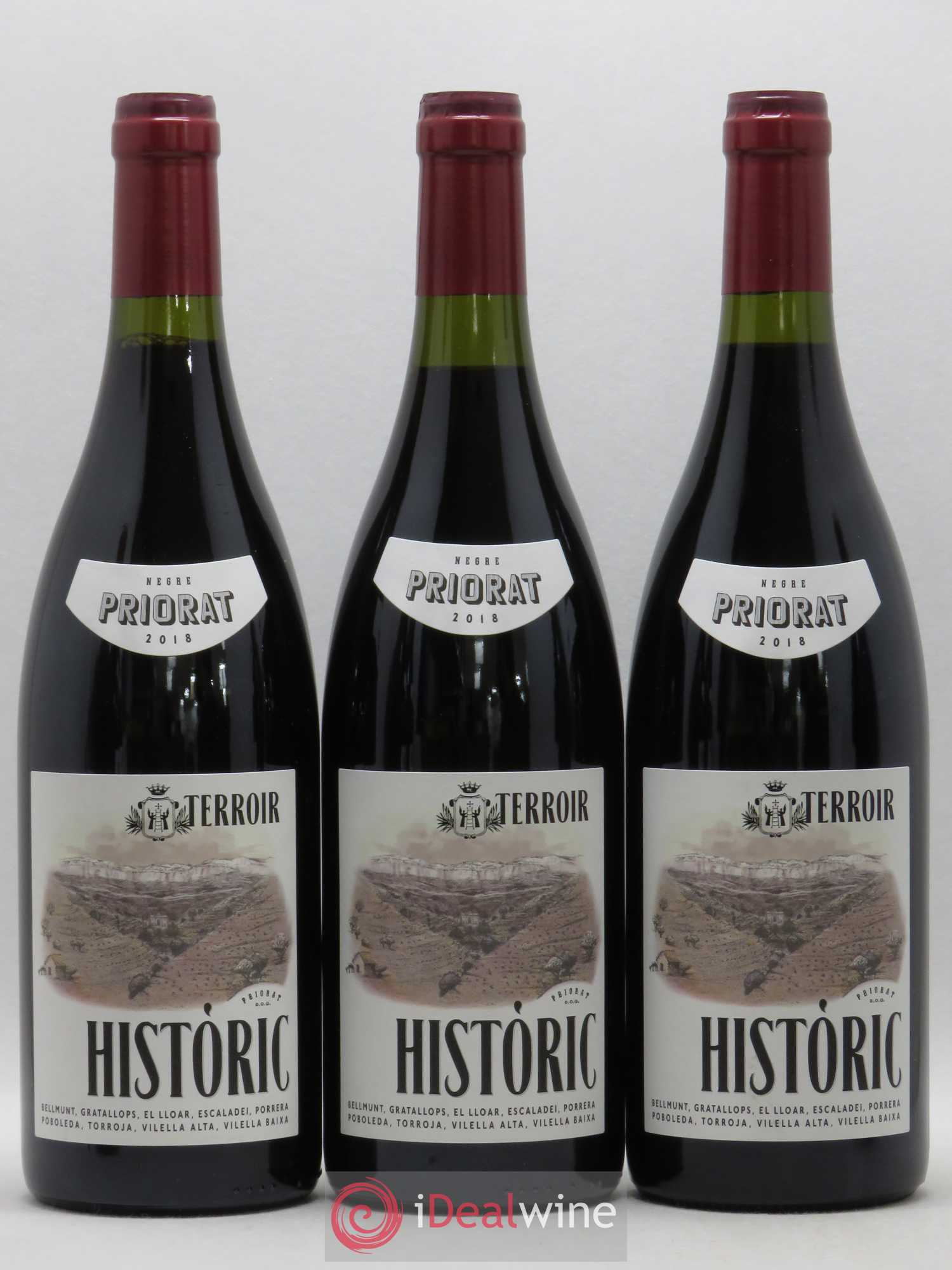 Priorat DOCA Terroir Al Limit Terroir Historic 2018 - Posten von 6 Flaschen - 2