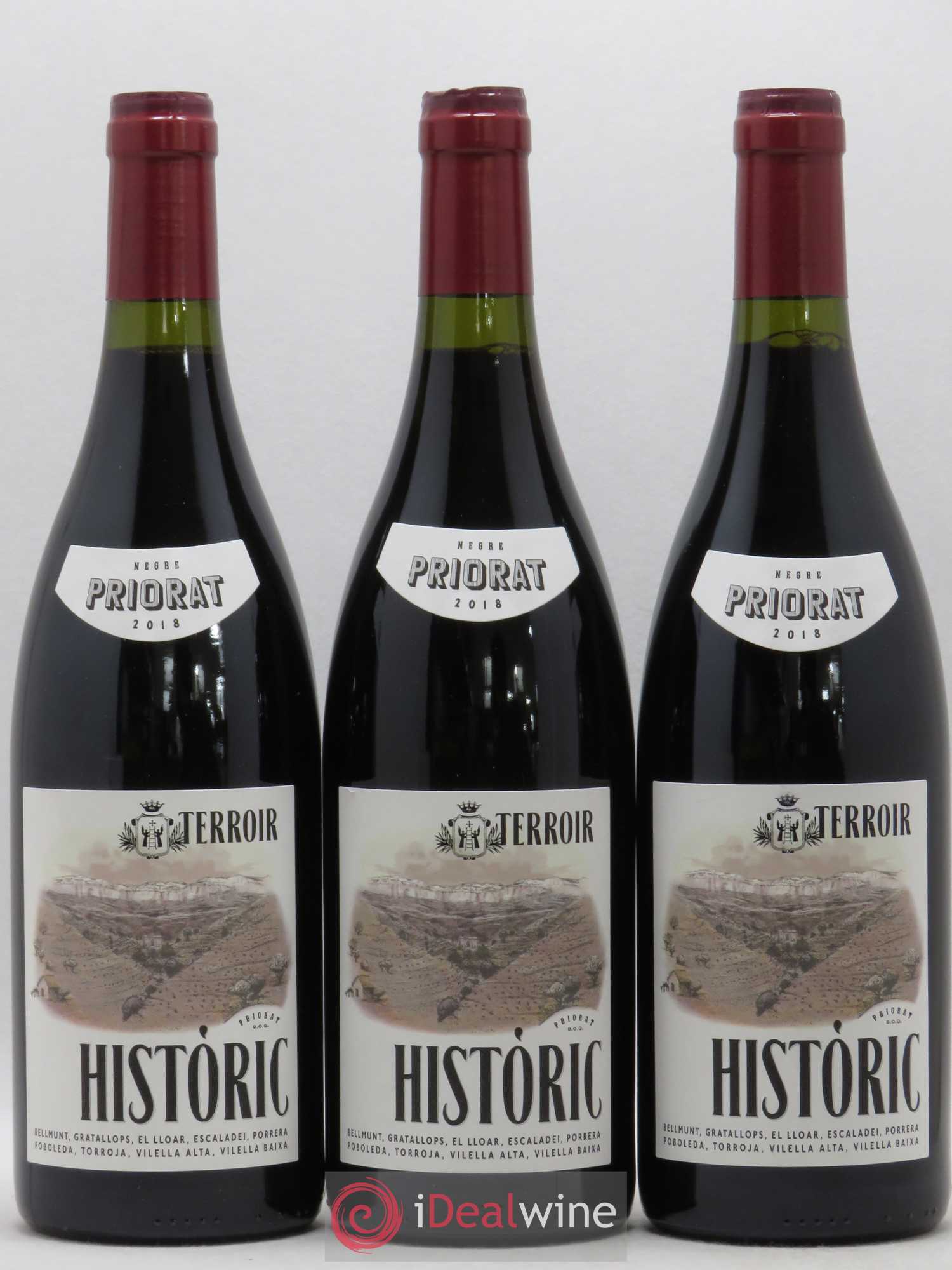 Priorat DOCA Terroir Al Limit Terroir Historic 2018 - Lot de 3 bouteilles - 0