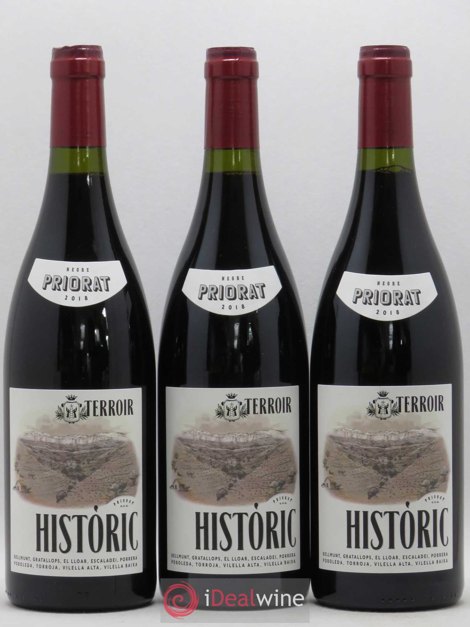 Priorat DOCA Terroir Al Limit Terroir Historic 2018 - Lot de 3 bouteilles - 0