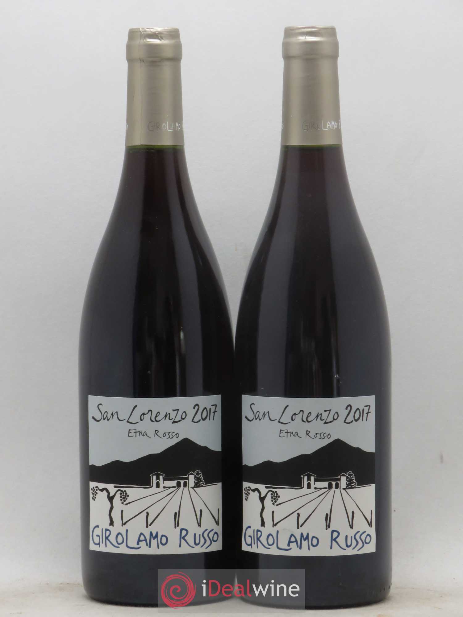 Italie DOC Etna San Lorenzo Girolamo Russo 2017 - Posten von 2 Flaschen - 0