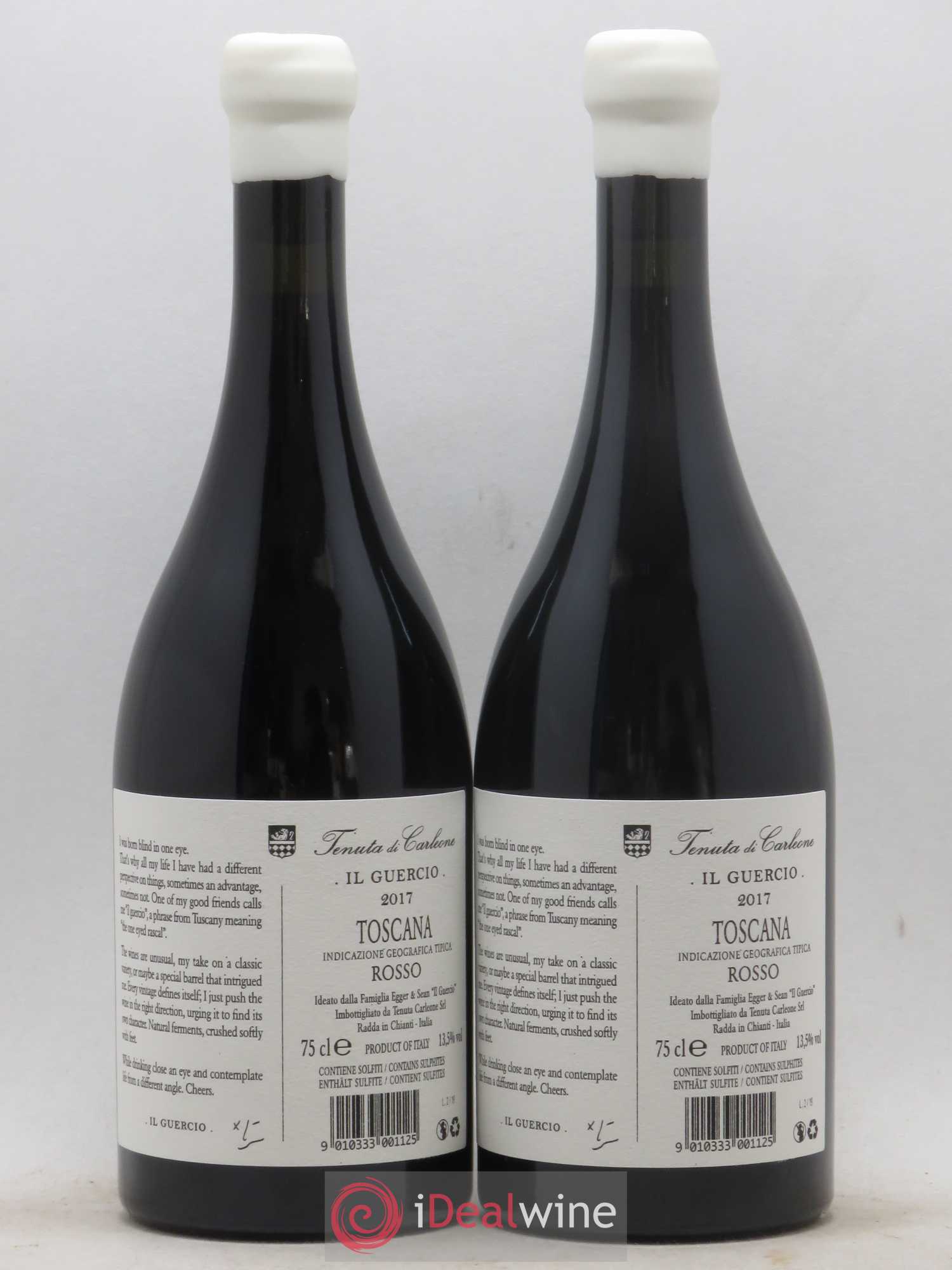 Toscana IGT Il Guercio Tenuta di Carleone 2017 - Posten von 2 Flaschen - 1