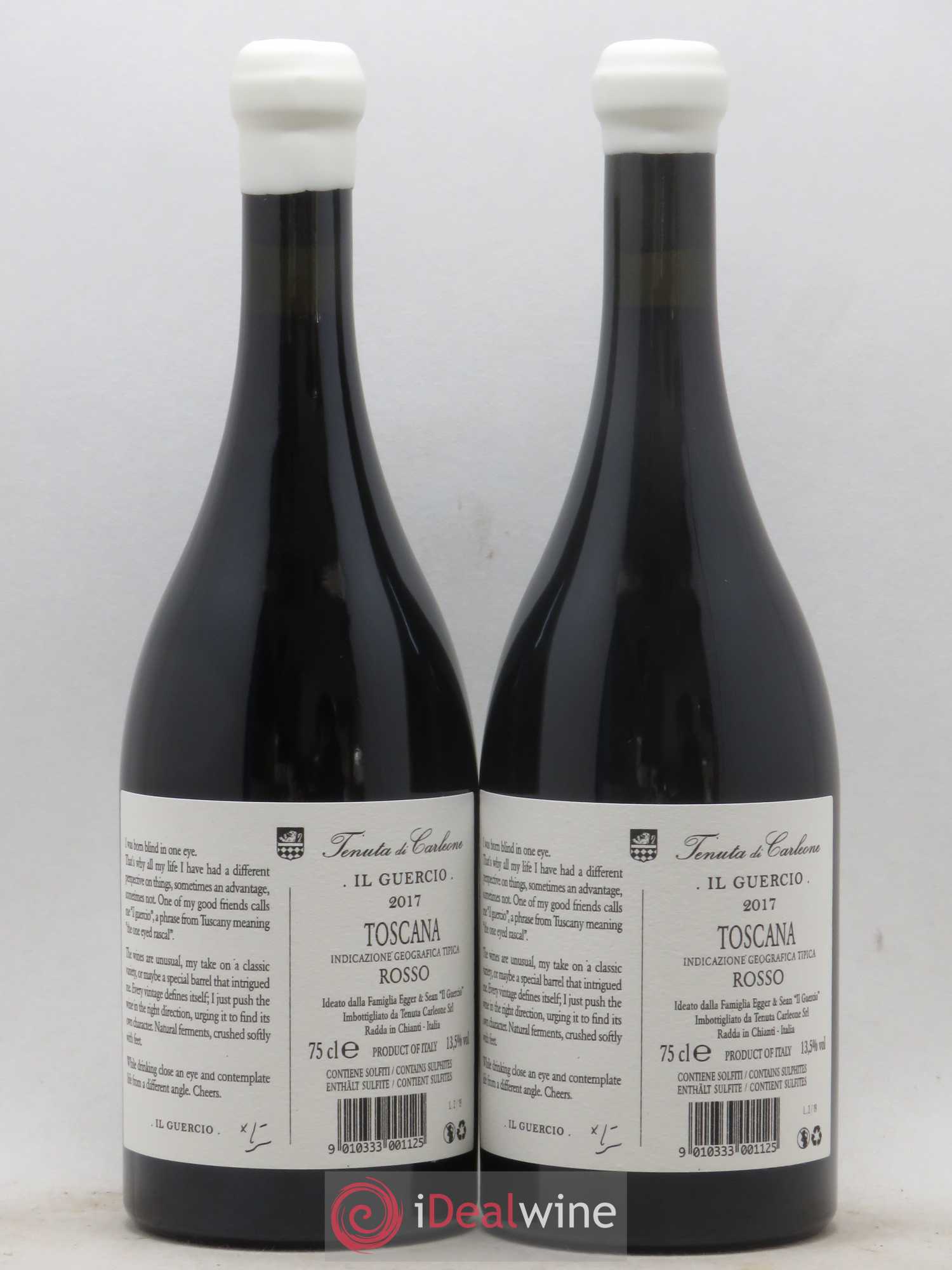 Toscana IGT Il Guercio Tenuta di Carleone 2017 - Posten von 2 Flaschen - 1