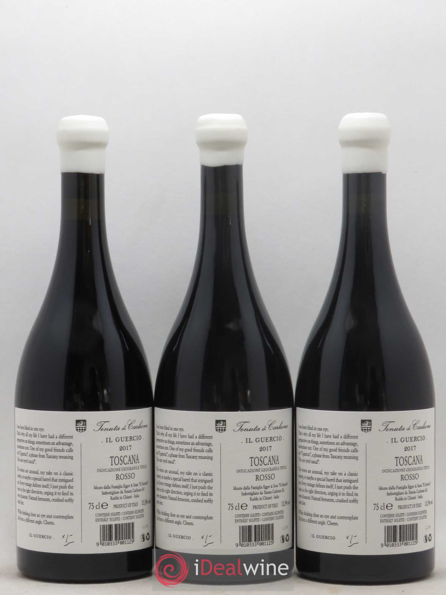 Toscana IGT Il Guercio Tenuta di Carleone 2017 - Posten von 3 Flaschen - 1