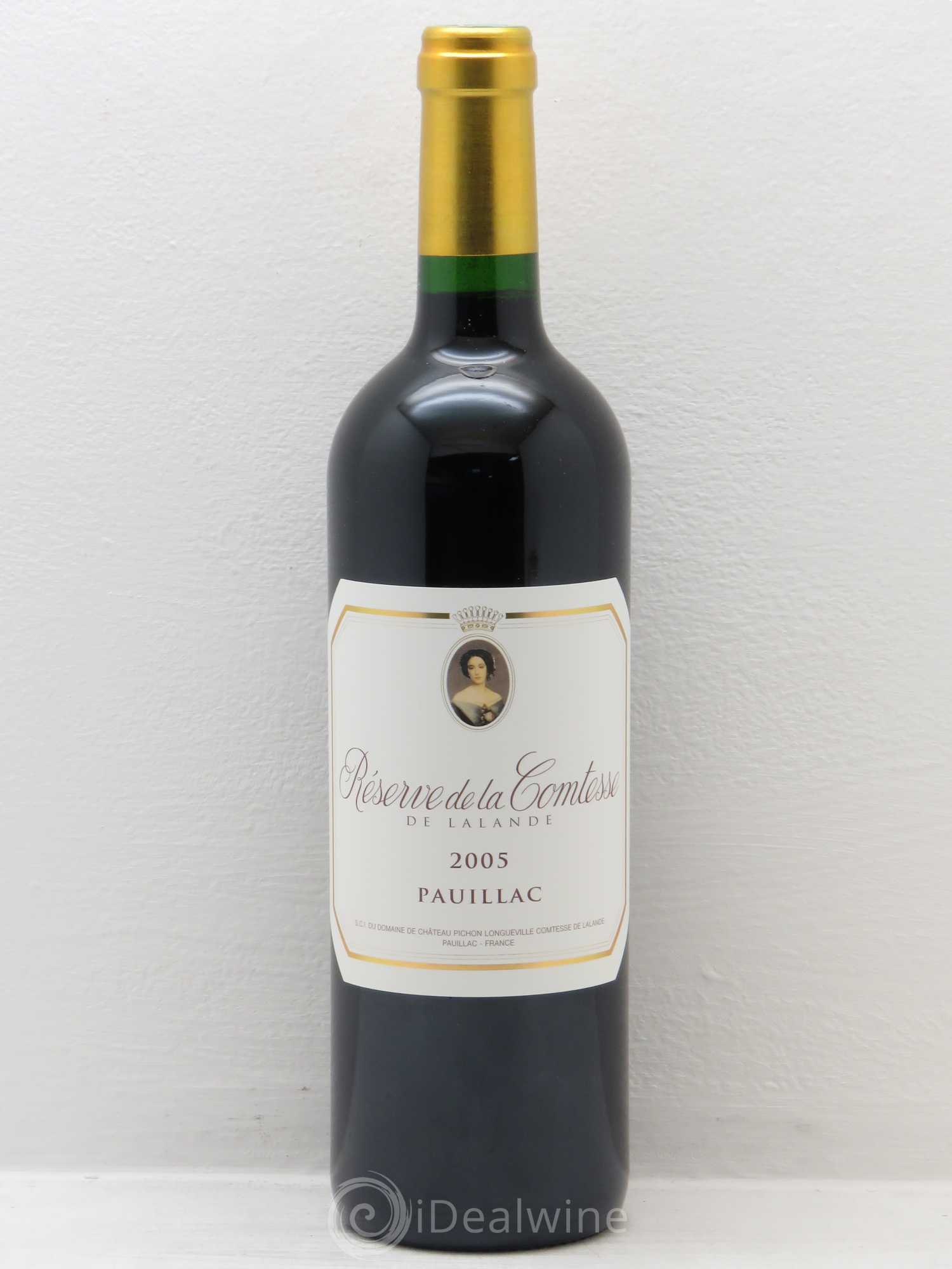 Réserve de la Comtesse Second Vin 2005 - Lot de 12 bouteilles - 0