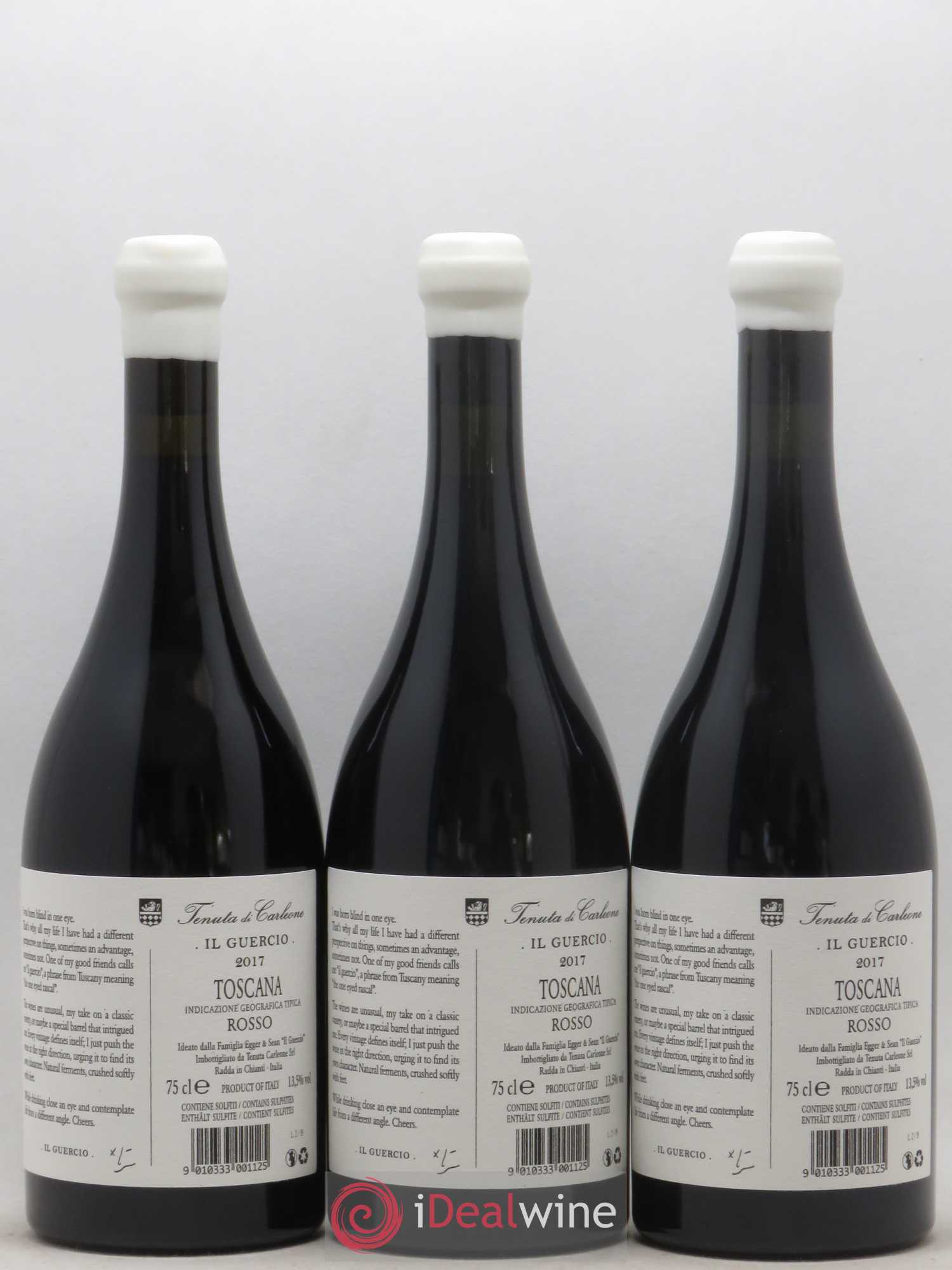 Toscana IGT Il Guercio Tenuta di Carleone 2017 - Posten von 6 Flaschen - 2