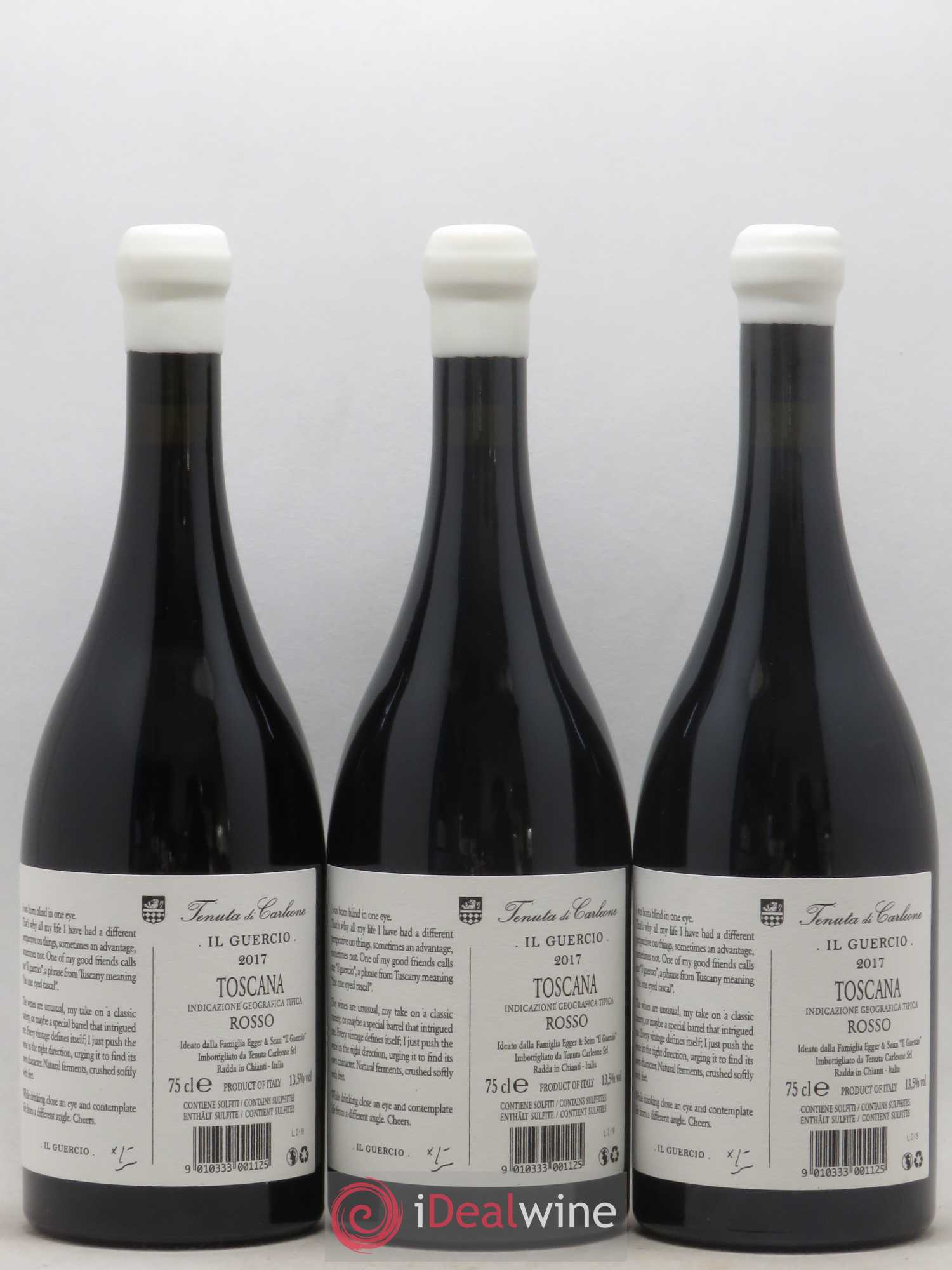 Toscana IGT Il Guercio Tenuta di Carleone 2017 - Posten von 6 Flaschen - 2