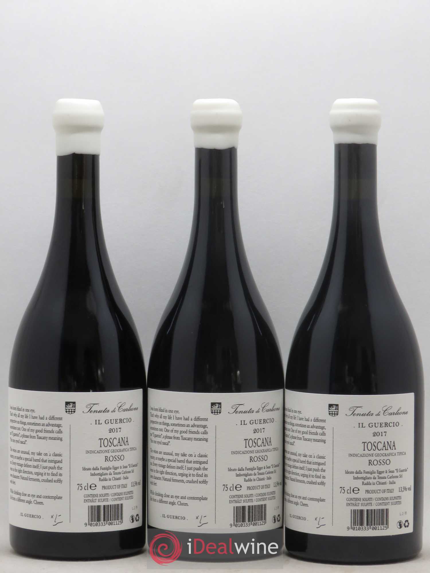 Toscana IGT Il Guercio Tenuta di Carleone 2017 - Posten von 6 Flaschen - 4