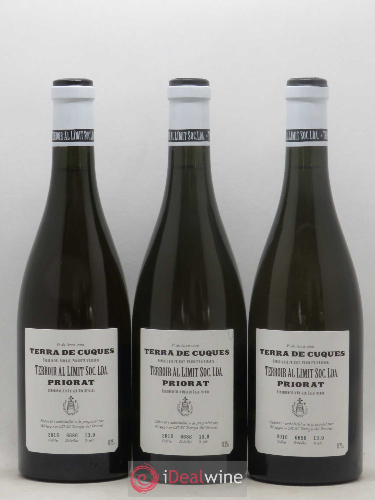 Priorat Terroir Al Limit Terra de Cuques Dominik Hubert 2016 - Lot de 6 bouteilles - 1