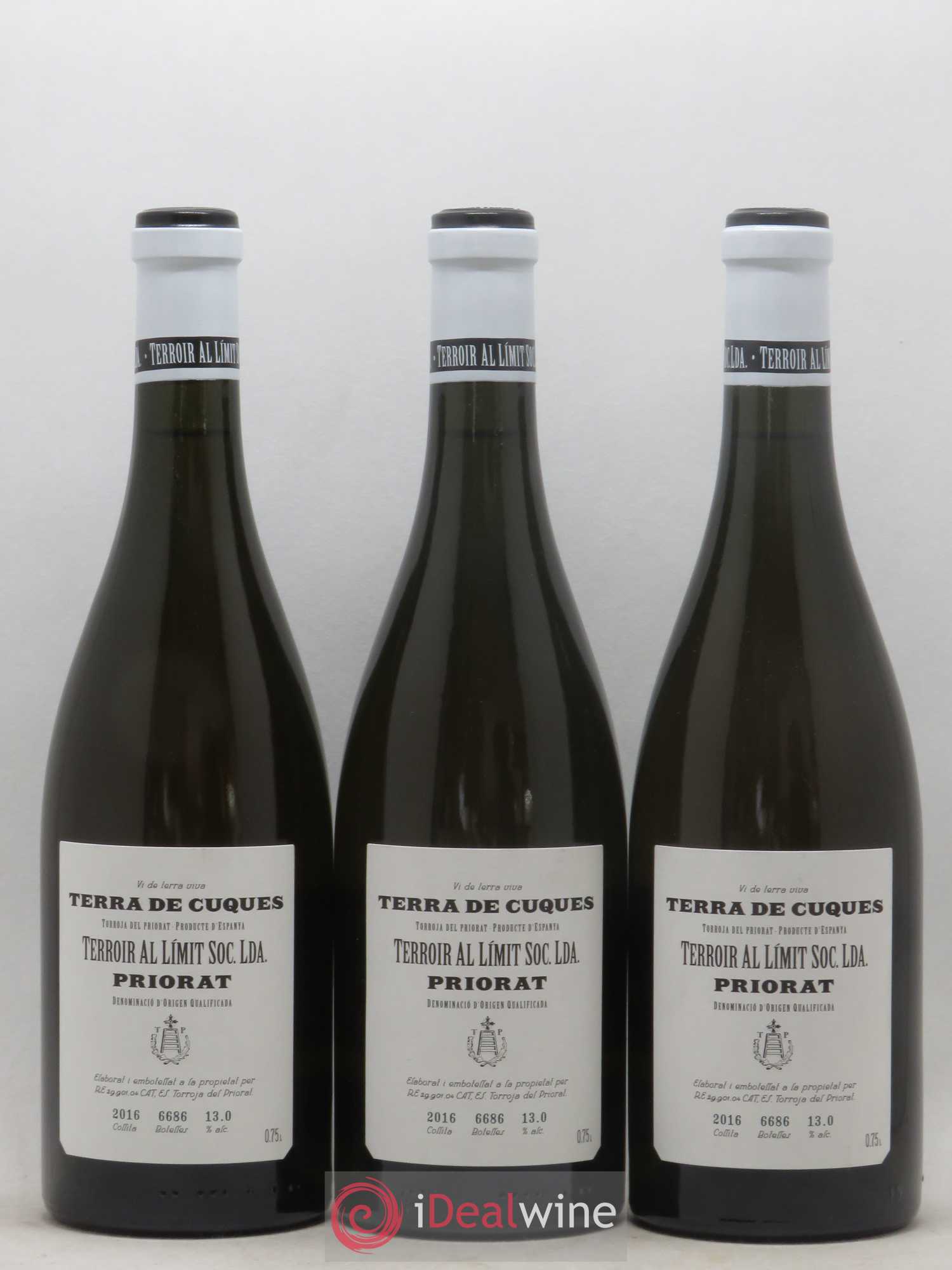 Priorat Terroir Al Limit Terra de Cuques Dominik Hubert 2016 - Lot de 6 bouteilles - 2