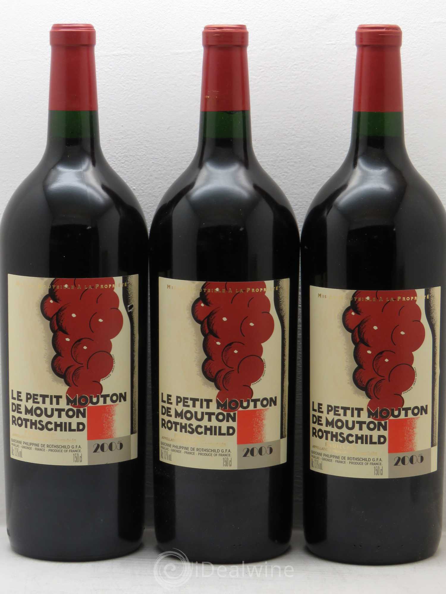 Petit Mouton Second Vin 2005 - Lot de 6 magnums - 3