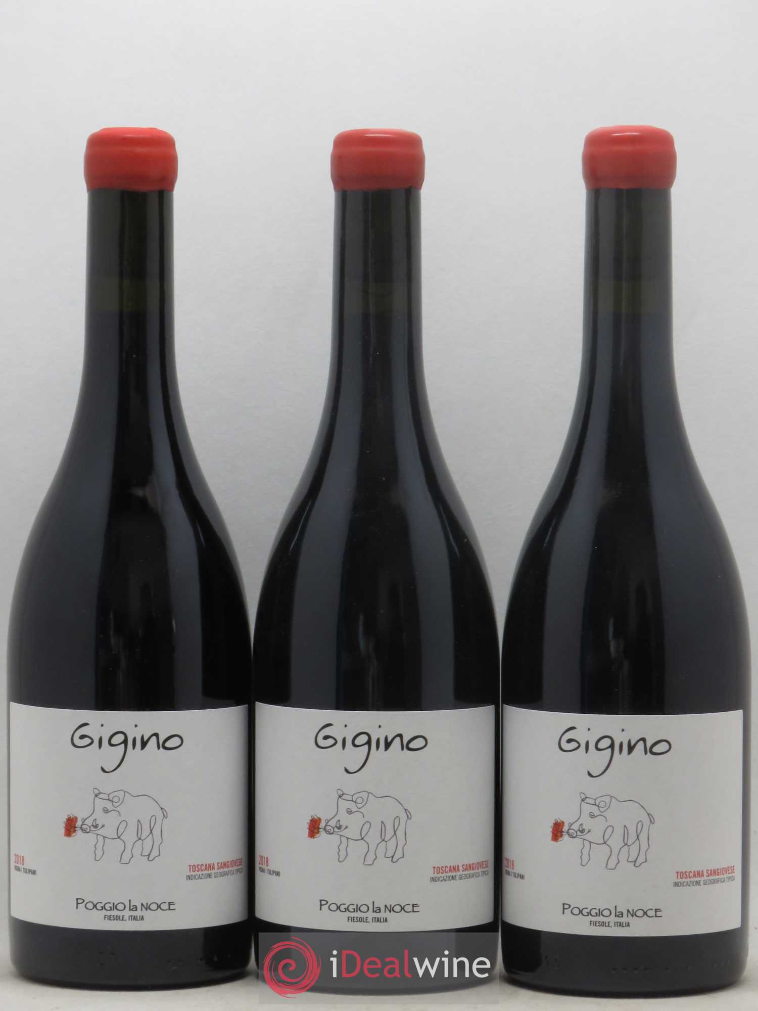 Toscana IGT Sangiovese Gigino Poggio La Noce 2018 - Posten von 12 Flaschen - 3