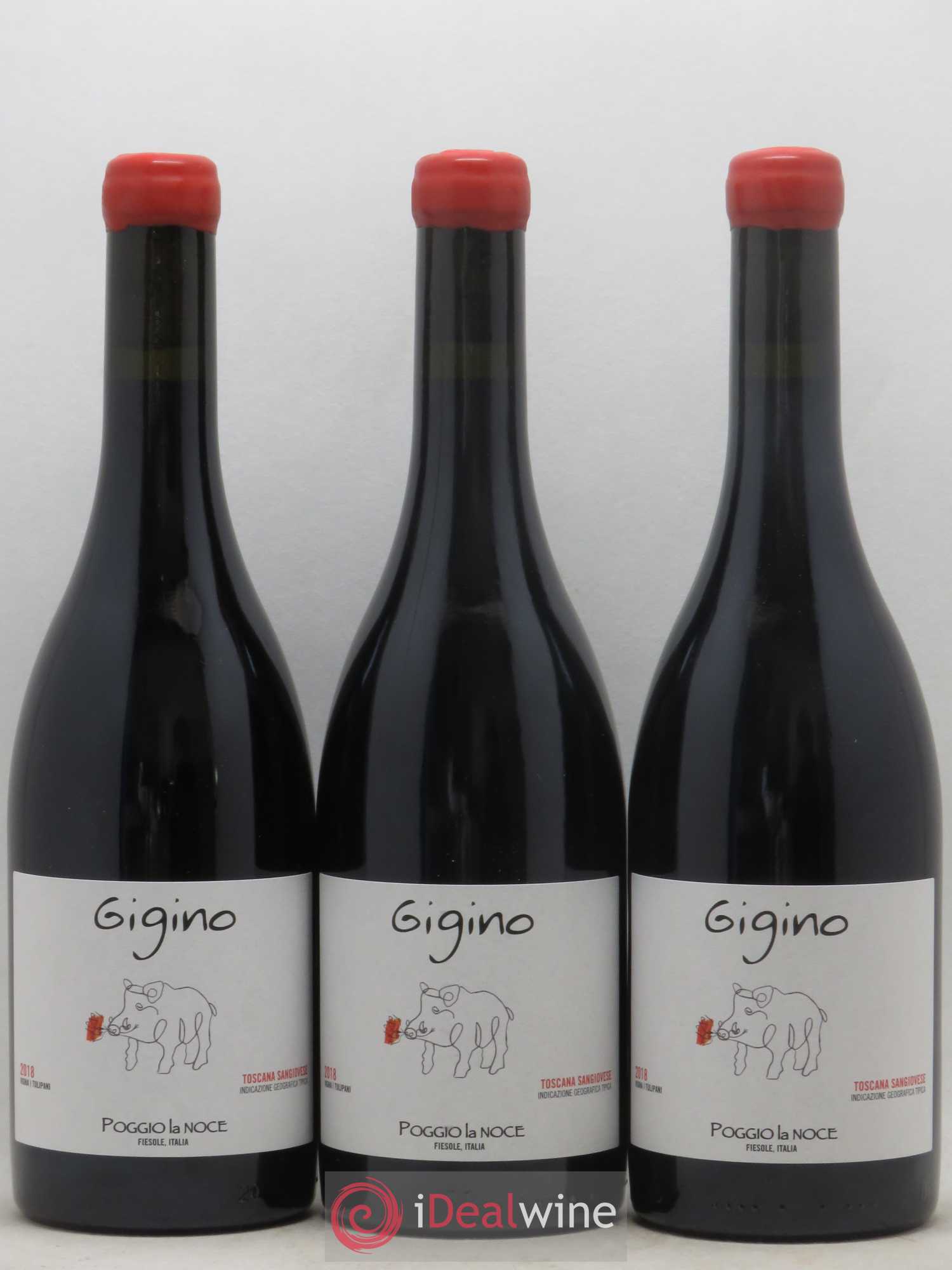 Toscana IGT Sangiovese Gigino Poggio La Noce 2018 - Posten von 12 Flaschen - 4
