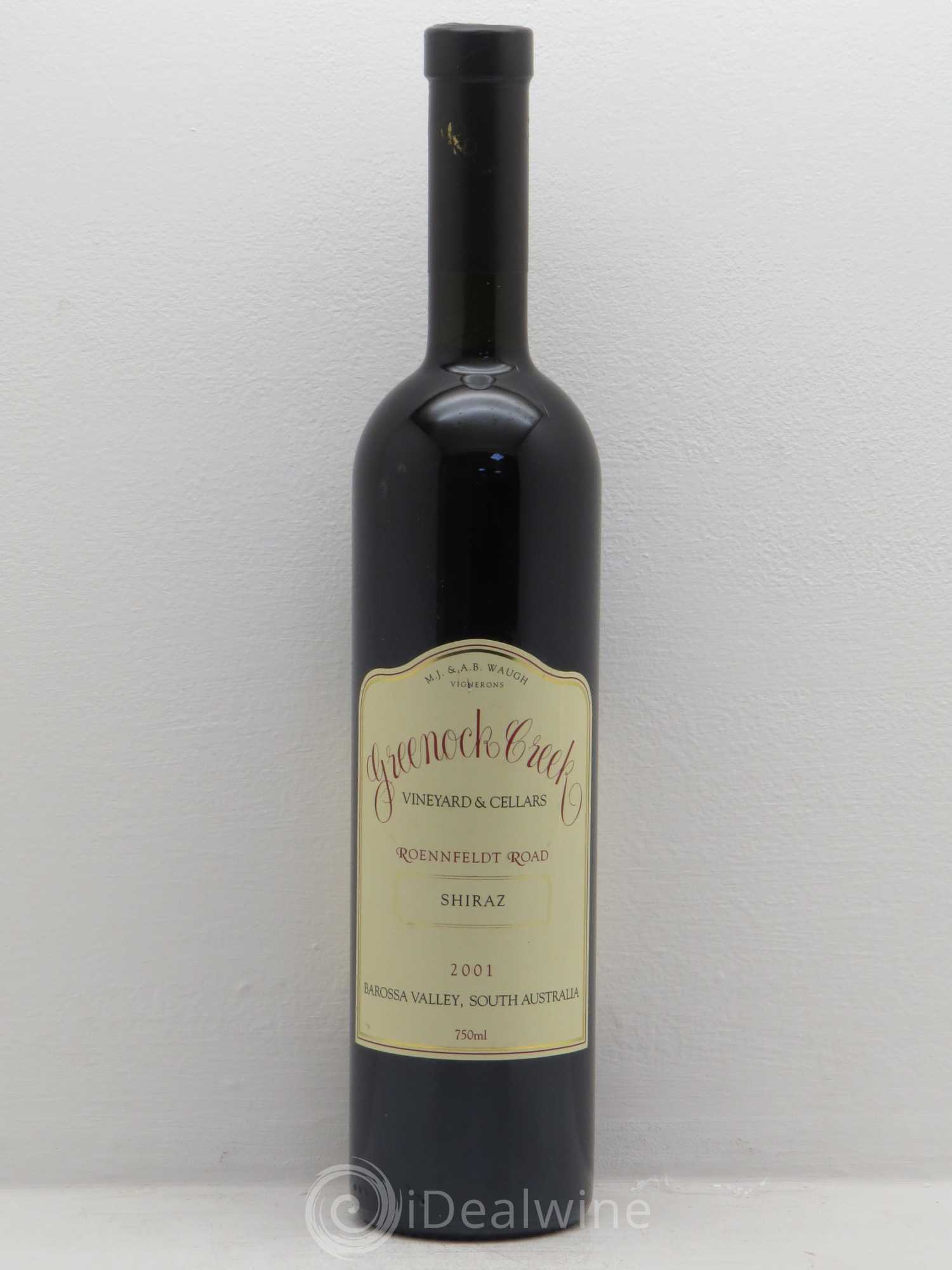 Australie Shiraz Greenock Creek Roennfeldt Road Barossa Valley Australia 2001 - Posten von 1 Flasche - 0