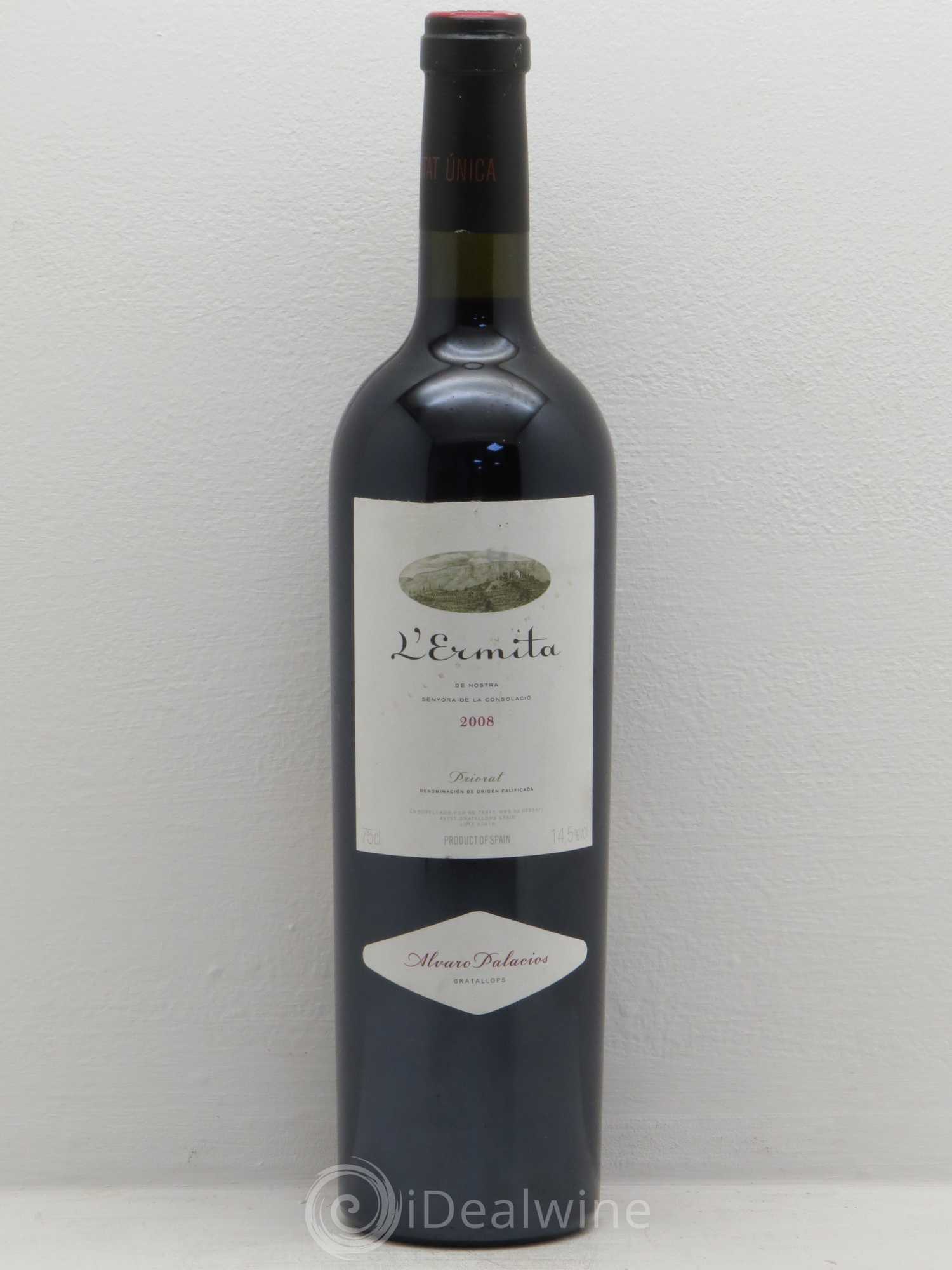 Priorat DOCa Alvaro Palacios L'Ermita 2008 - Posten von 1 Flasche - 0