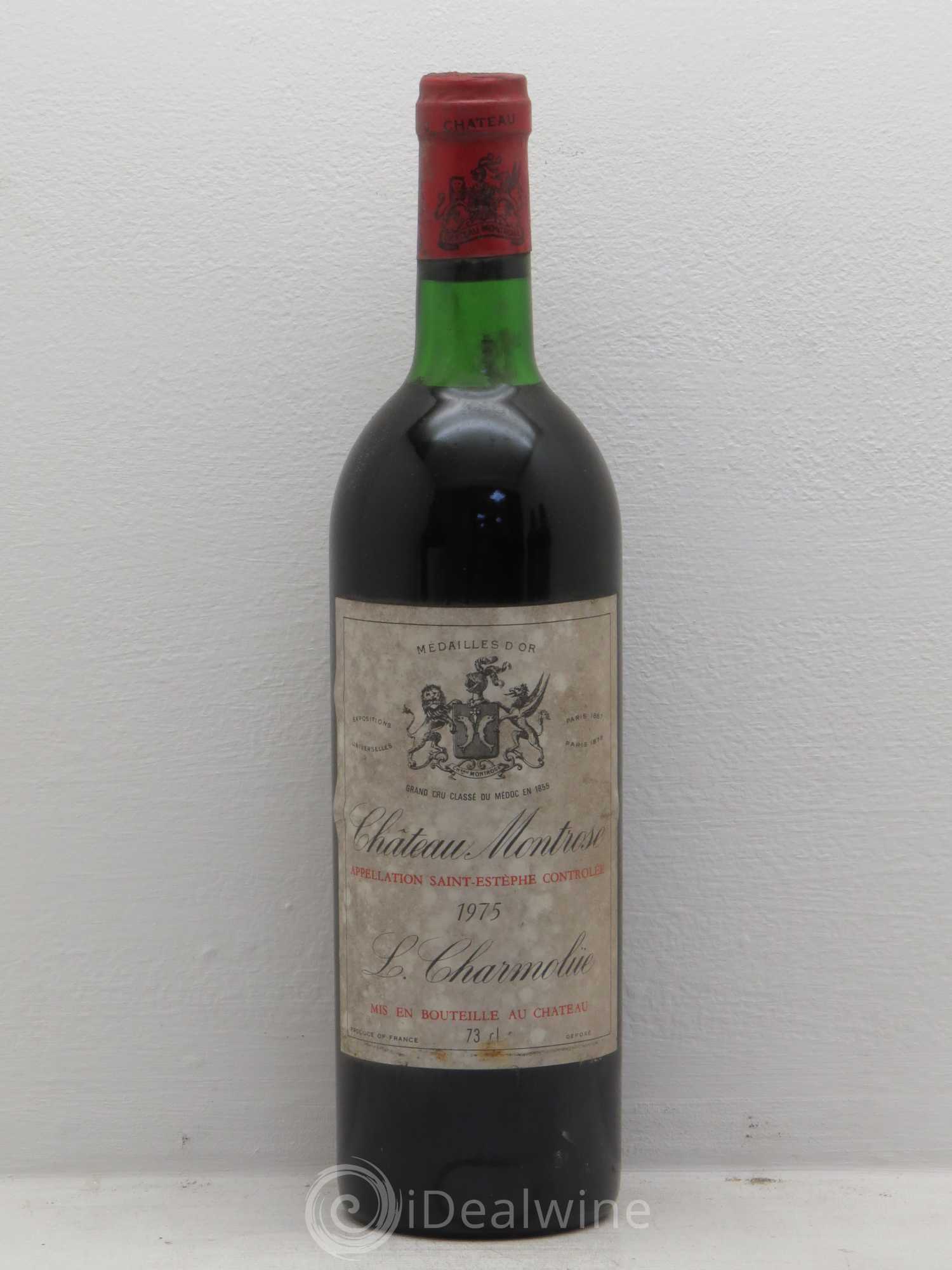 Château Montrose 2ème Grand Cru Classé 1975 - Lot de 6 bouteilles - 0