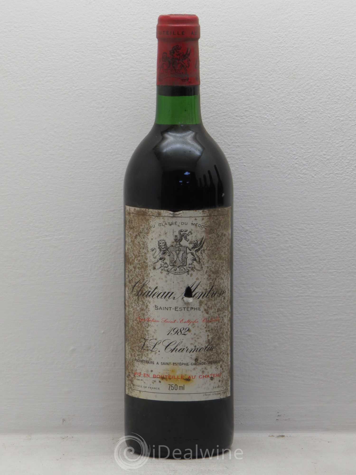 Château Montrose 2ème Grand Cru Classé 1982 - Lot de 6 bouteilles - 0