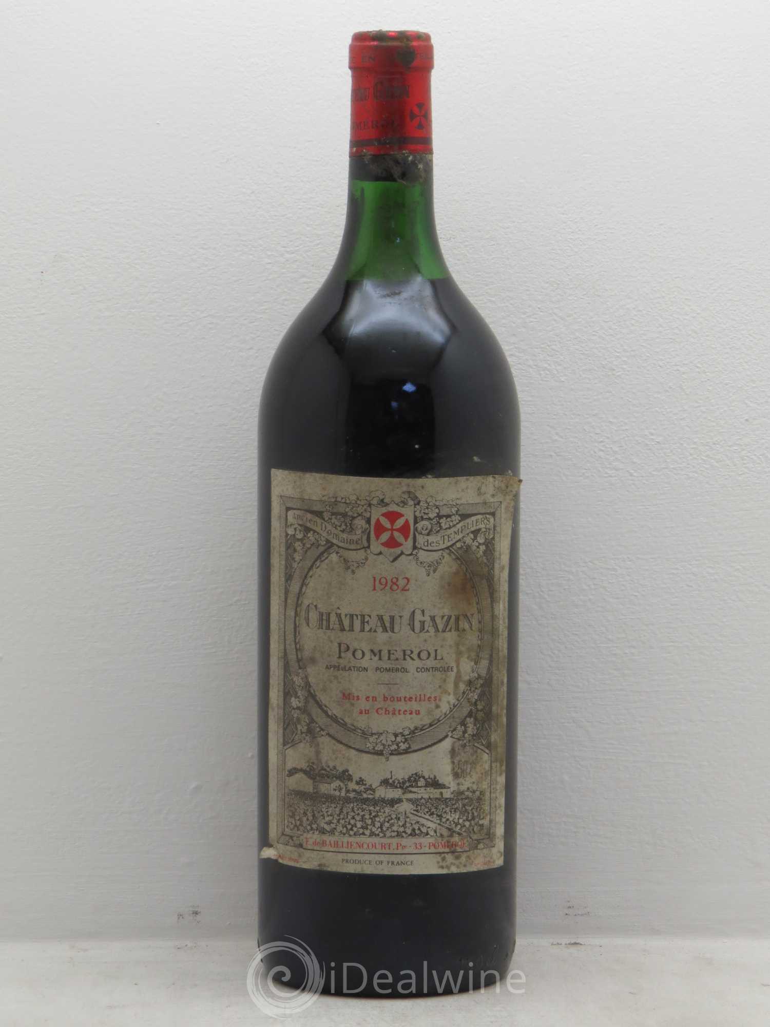 Château Gazin 1982 - Lot de 1 magnum - 0