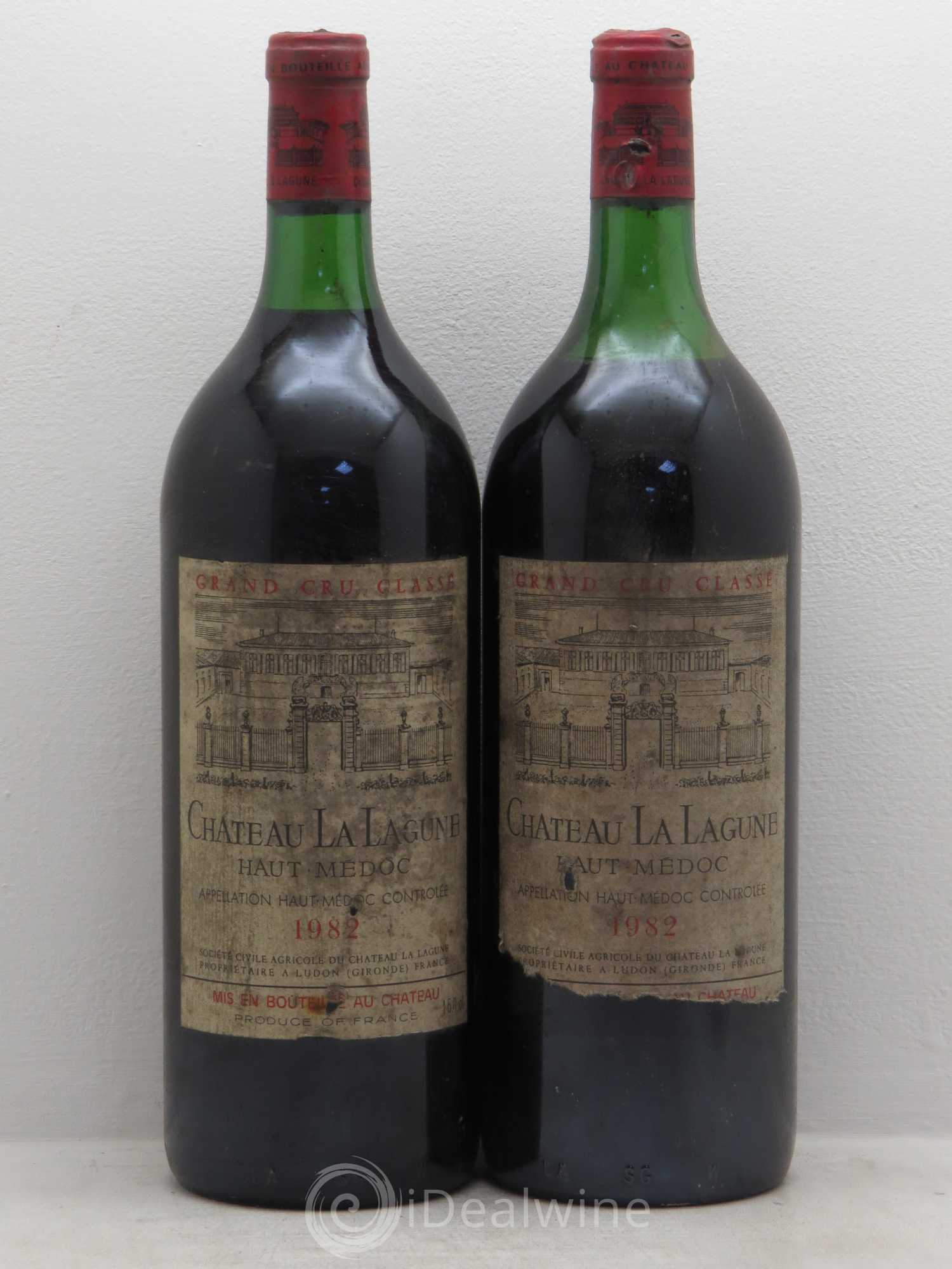 Château la Lagune 3ème Grand Cru Classé 1982 - Lot de 2 magnums - 0