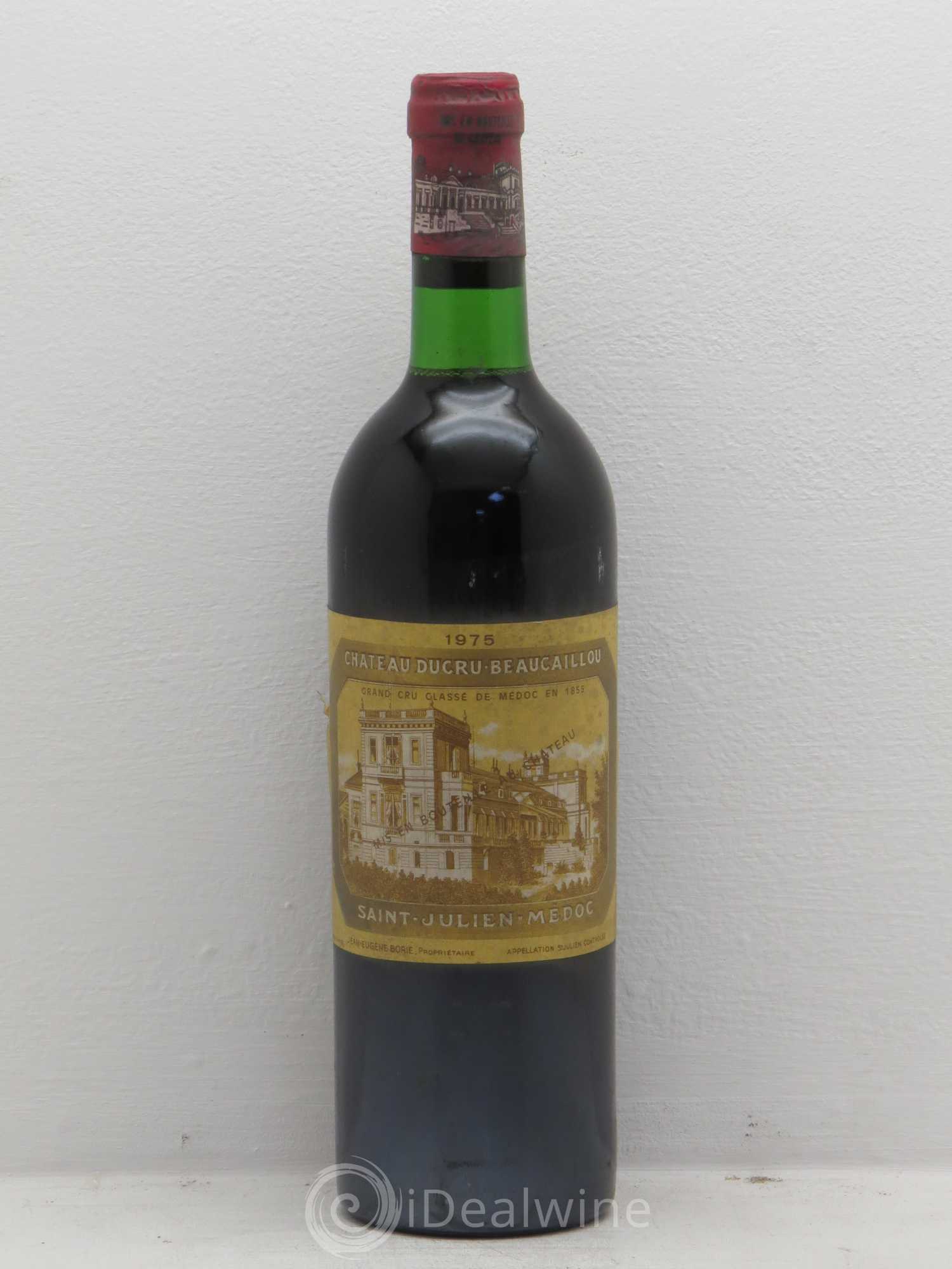 Château Ducru Beaucaillou 2ème Grand Cru Classé 1975 - Lot de 1 bouteille - 0