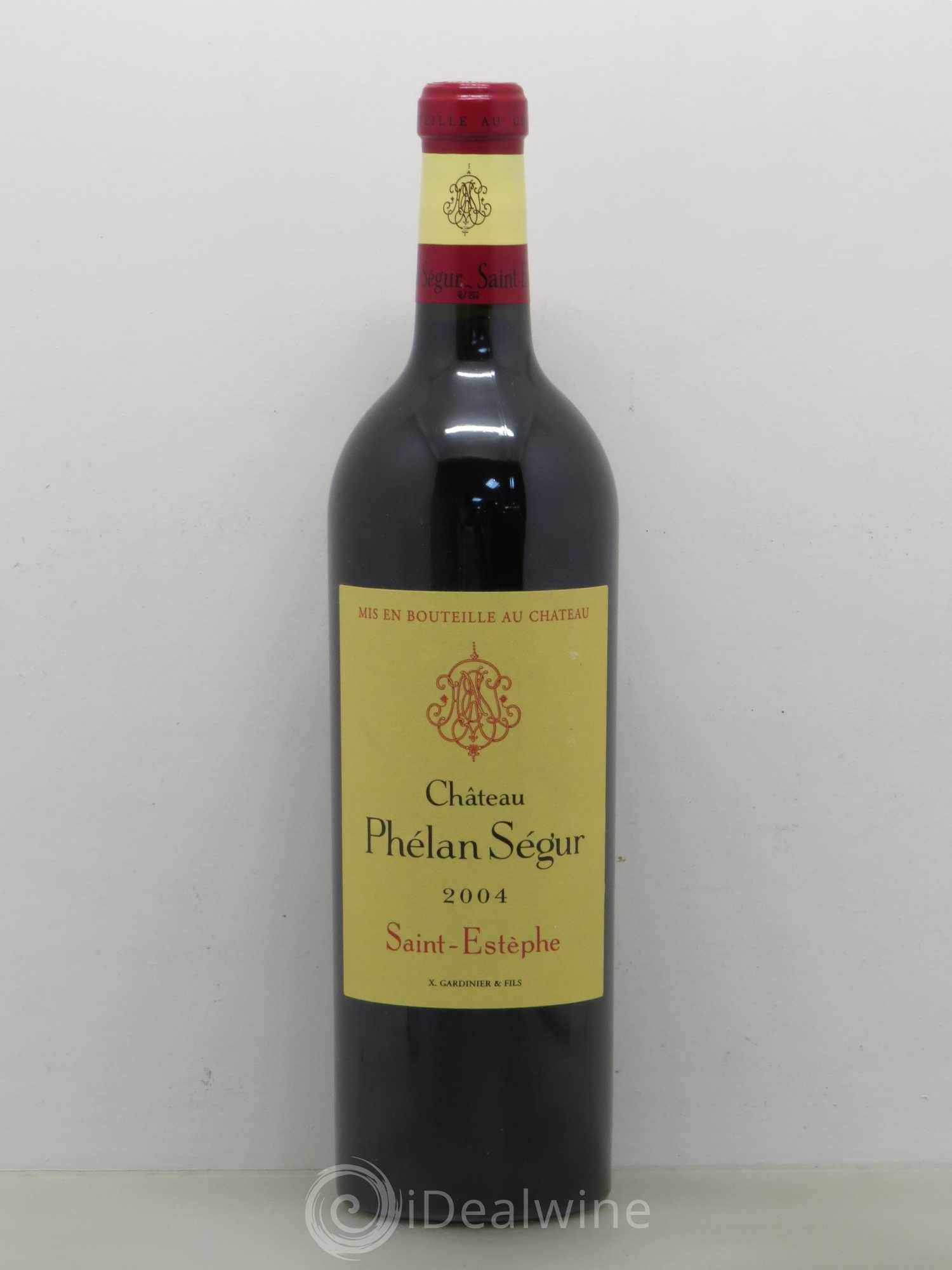 Château Phélan Ségur 2004 - Lot de 1 bouteille - 0