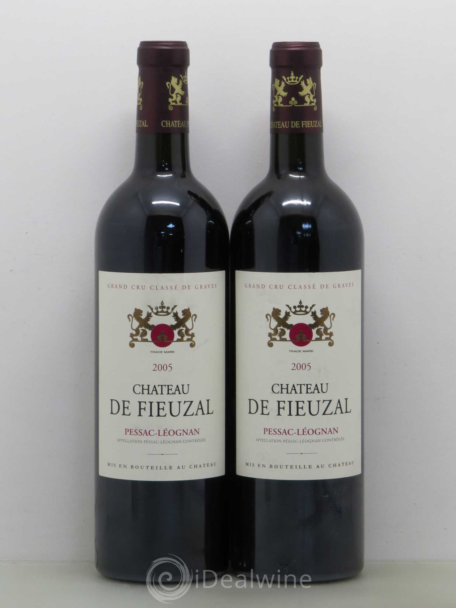 Château de Fieuzal Cru Classé de Graves 2005 - Lot de 2 bouteilles - 0