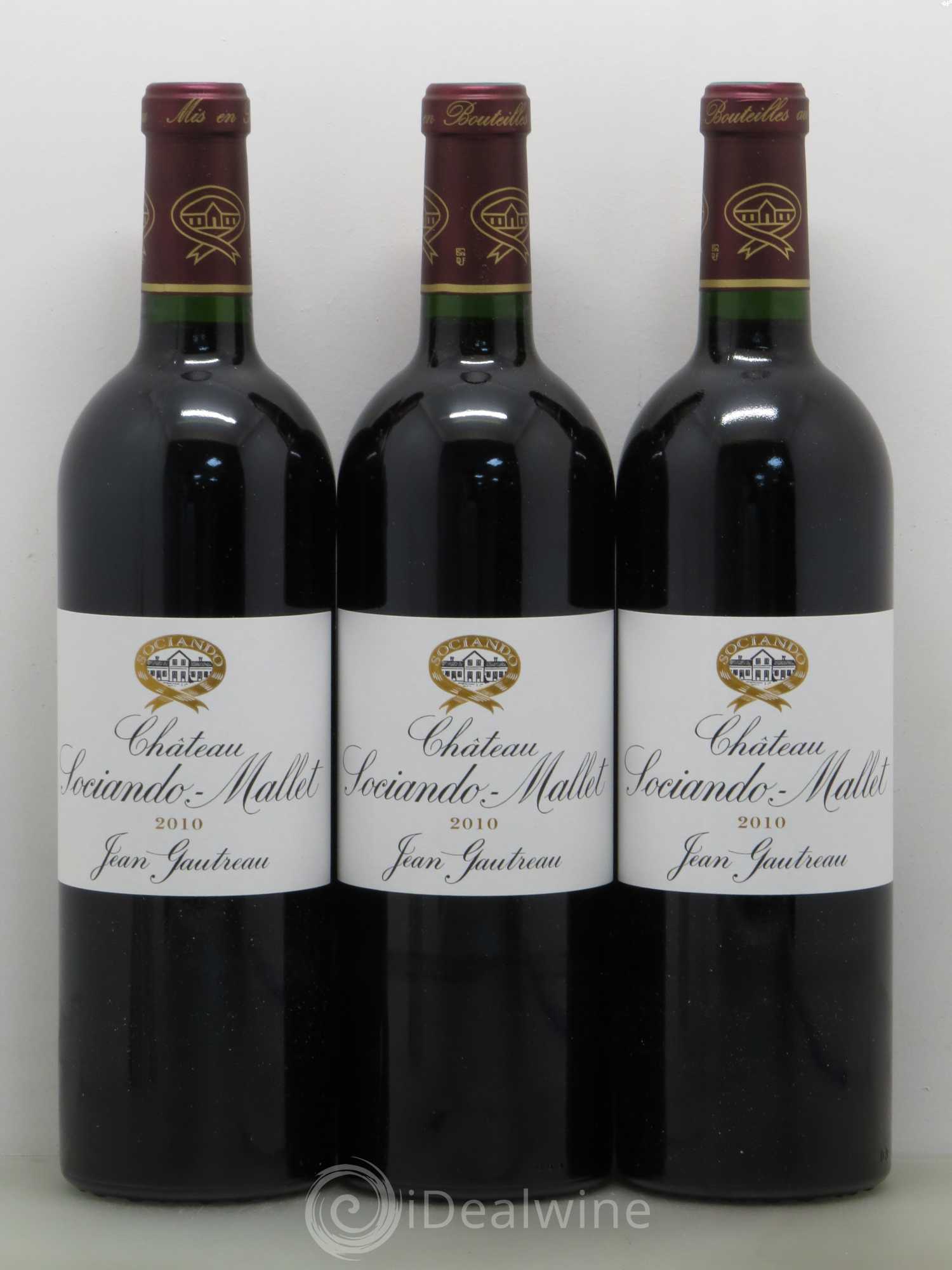 Château Sociando Mallet 2010 - Lot de 6 bouteilles - 2