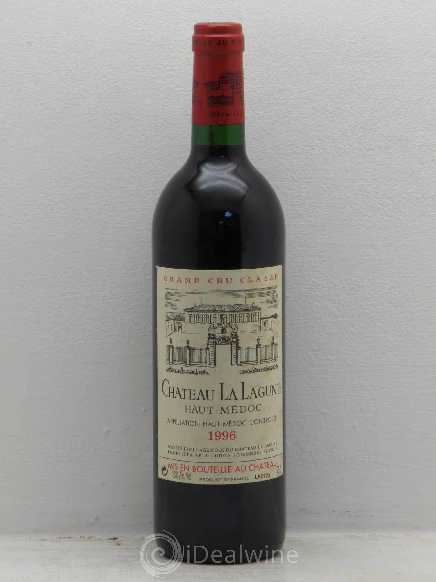 Château la Lagune 3ème Grand Cru Classé 1996 - Lot de 1 bouteille - 0