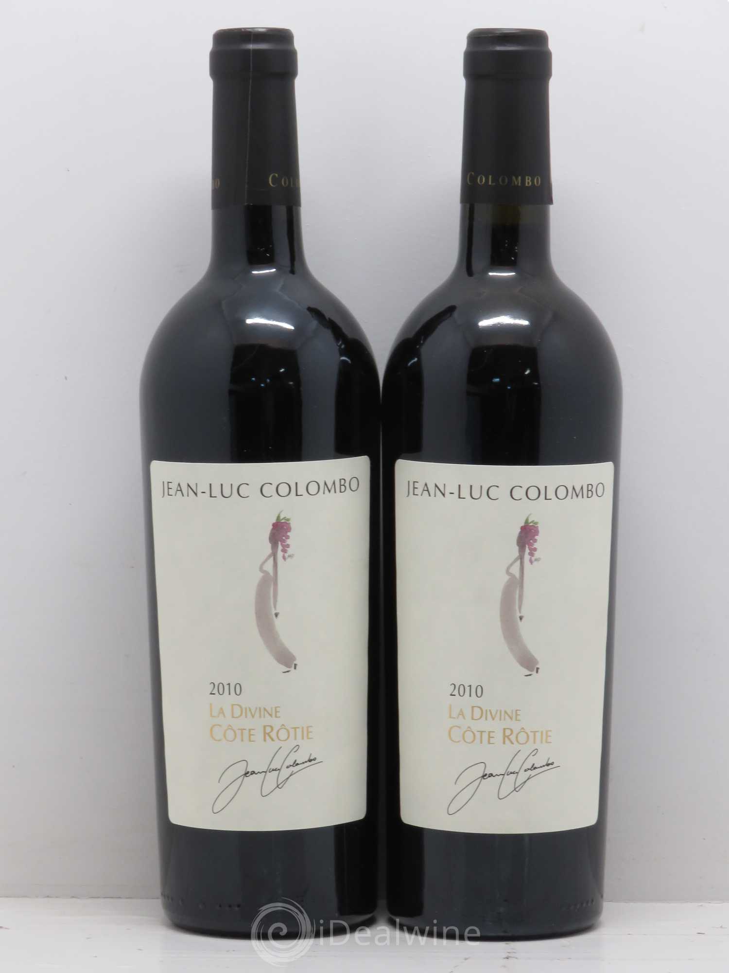 Côte-Rôtie La Divine Jean-Luc Colombo 2010 - Lot de 2 bouteilles - 0