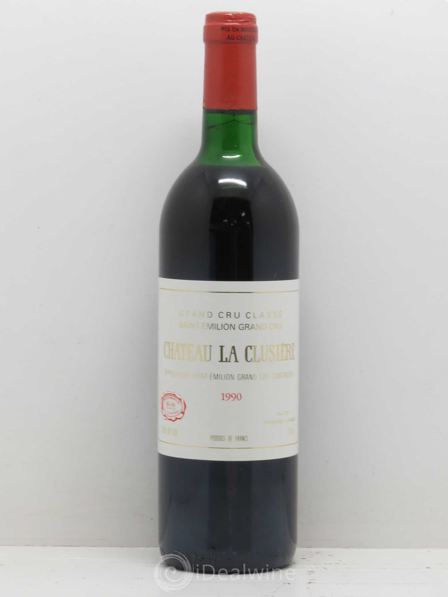 Château la Clusière 1990 - Lot de 1 bouteille - 0